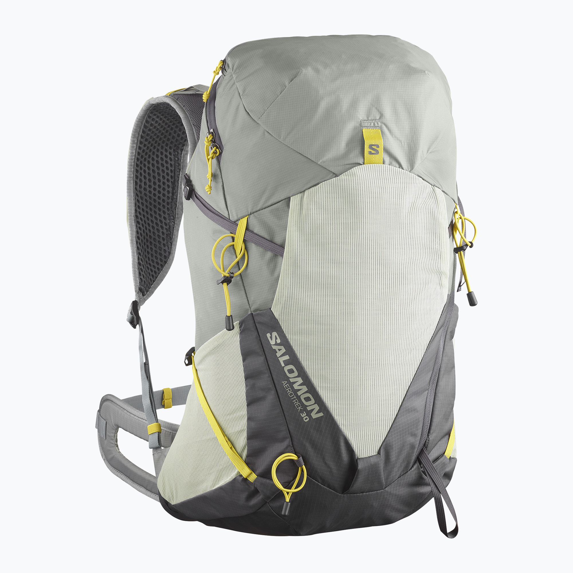 Pánsky turistický batoh Salomon Aerotrek 30 l M-L sedona sage/seagrass/nine iron