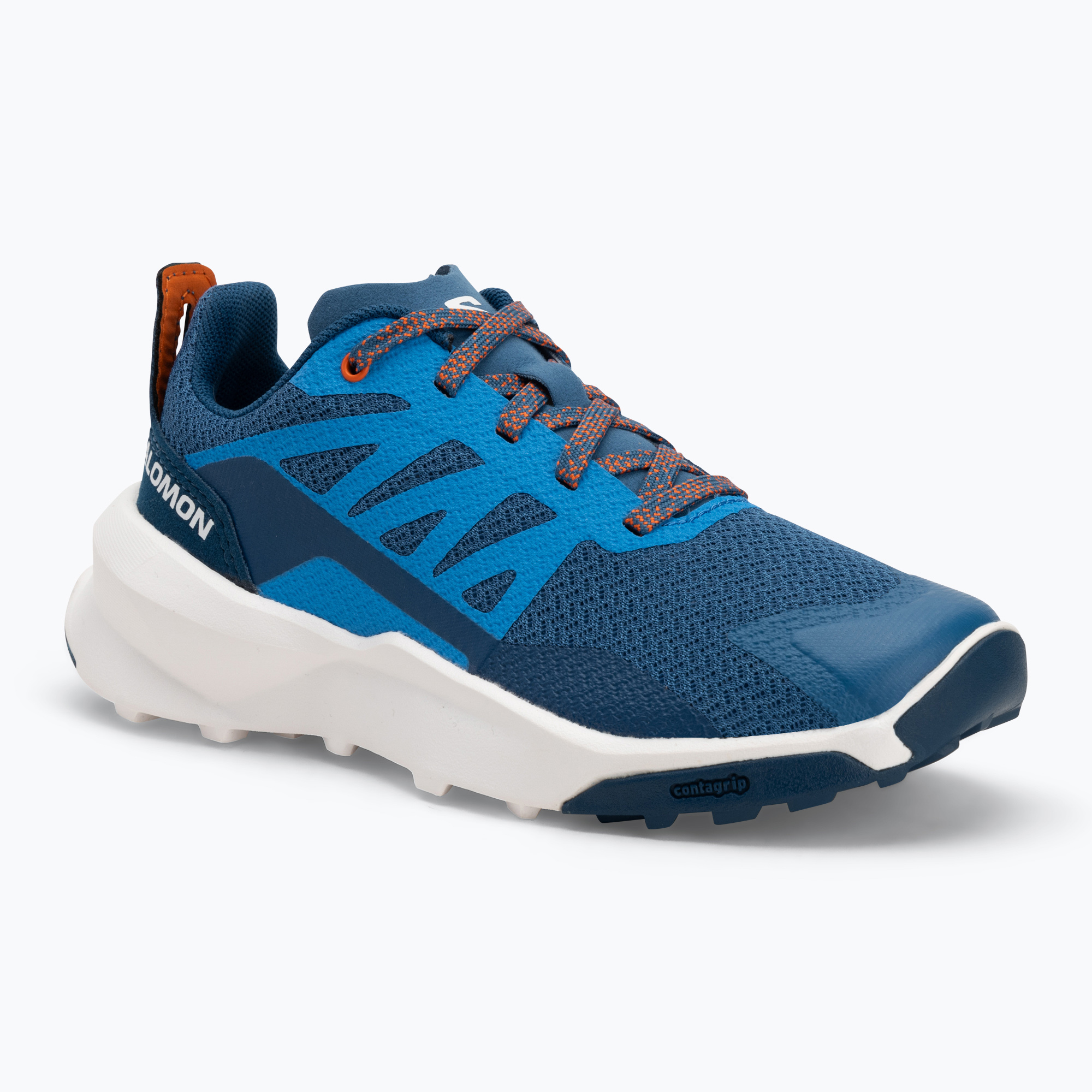 Detská turistická obuv Salomon Patrol dark blue/french blue/white (Patrol L47735000)