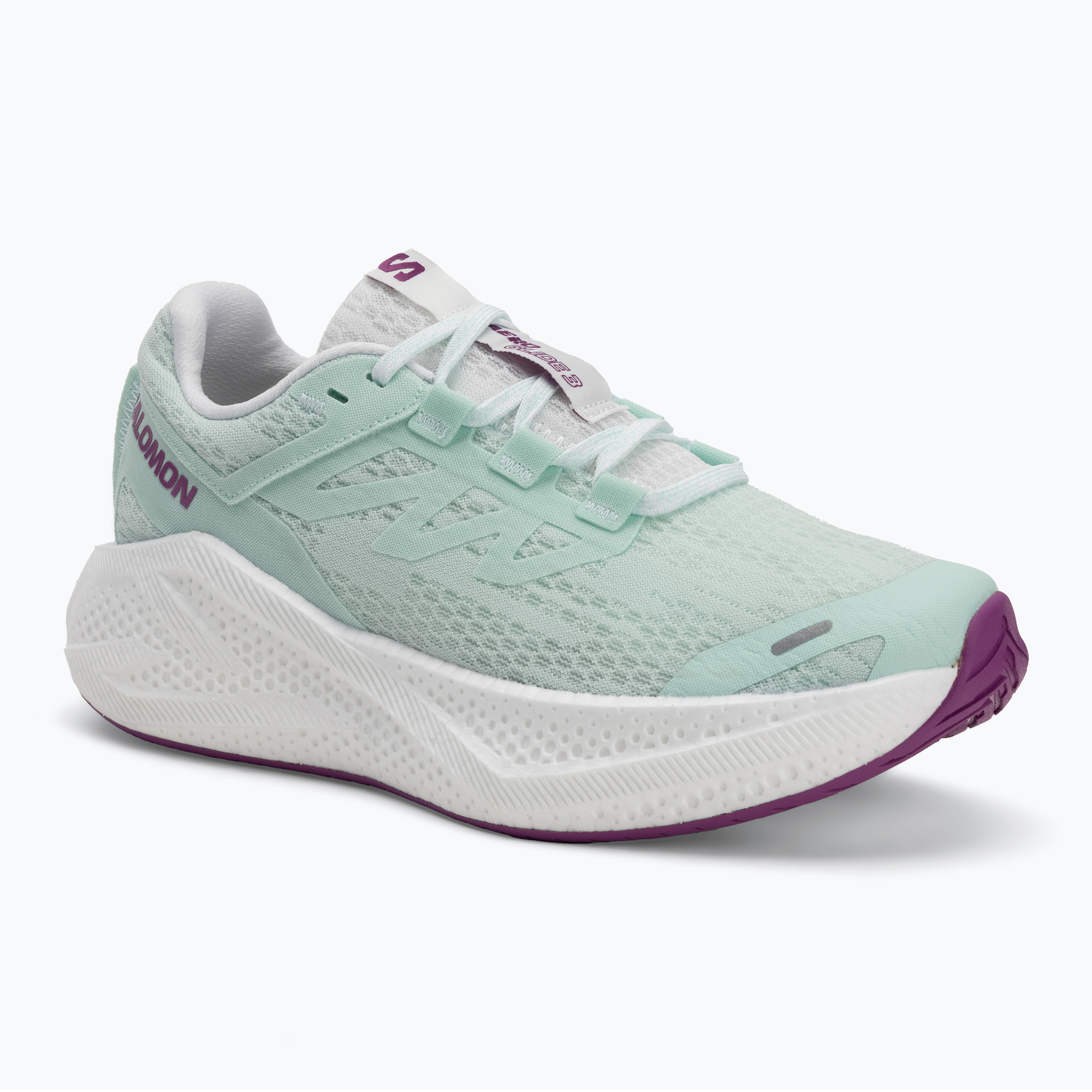 Dámske bežecké topánky Salomon Aero Glide 3 bay/white/wilowherb (Aero Glide 3 L47759500)