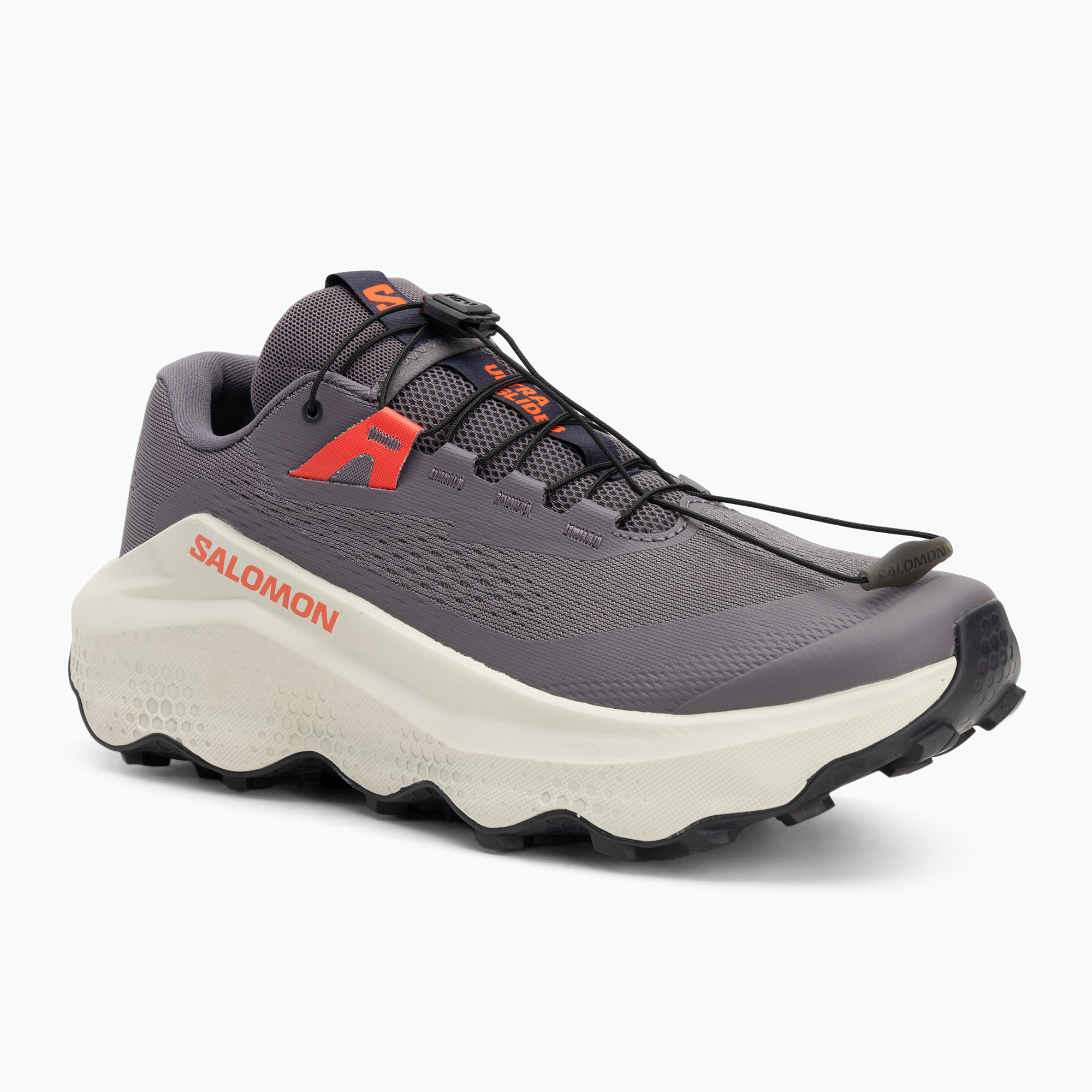 Pánske bežecké topánky Salomon Ultra Glide 3 excalibur/icicle/neon flame (Ultra Glide 3 L47742100)