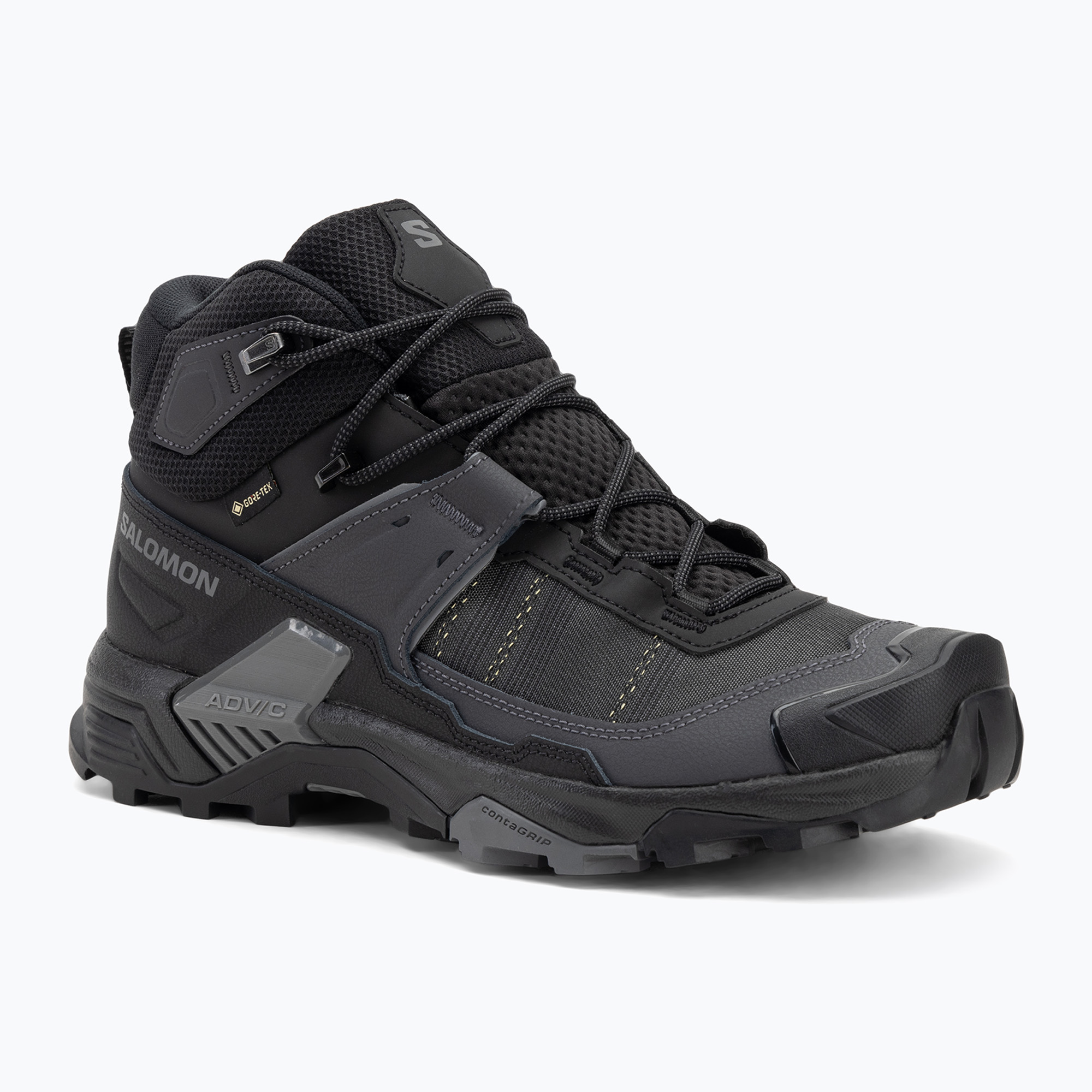 Pánske trekové topánky Salomon X Ultra 5 MID GTX black / asphalt / castlerock (X Ultra 5 MID GTX L47754200)