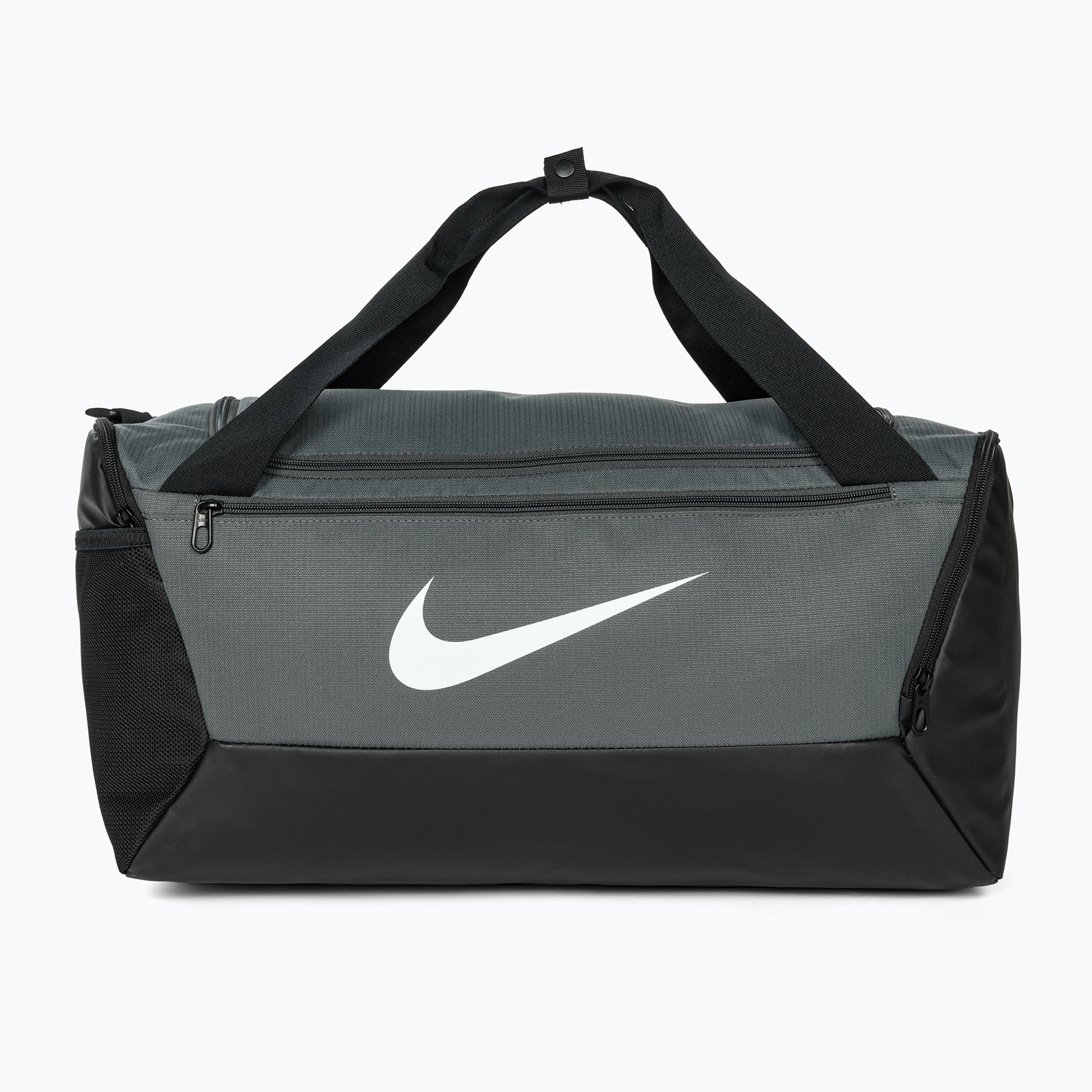Tréningová taška Nike Brasilia 9,5 41 l sivá/biela (Brasilia 9.5 DM3976)