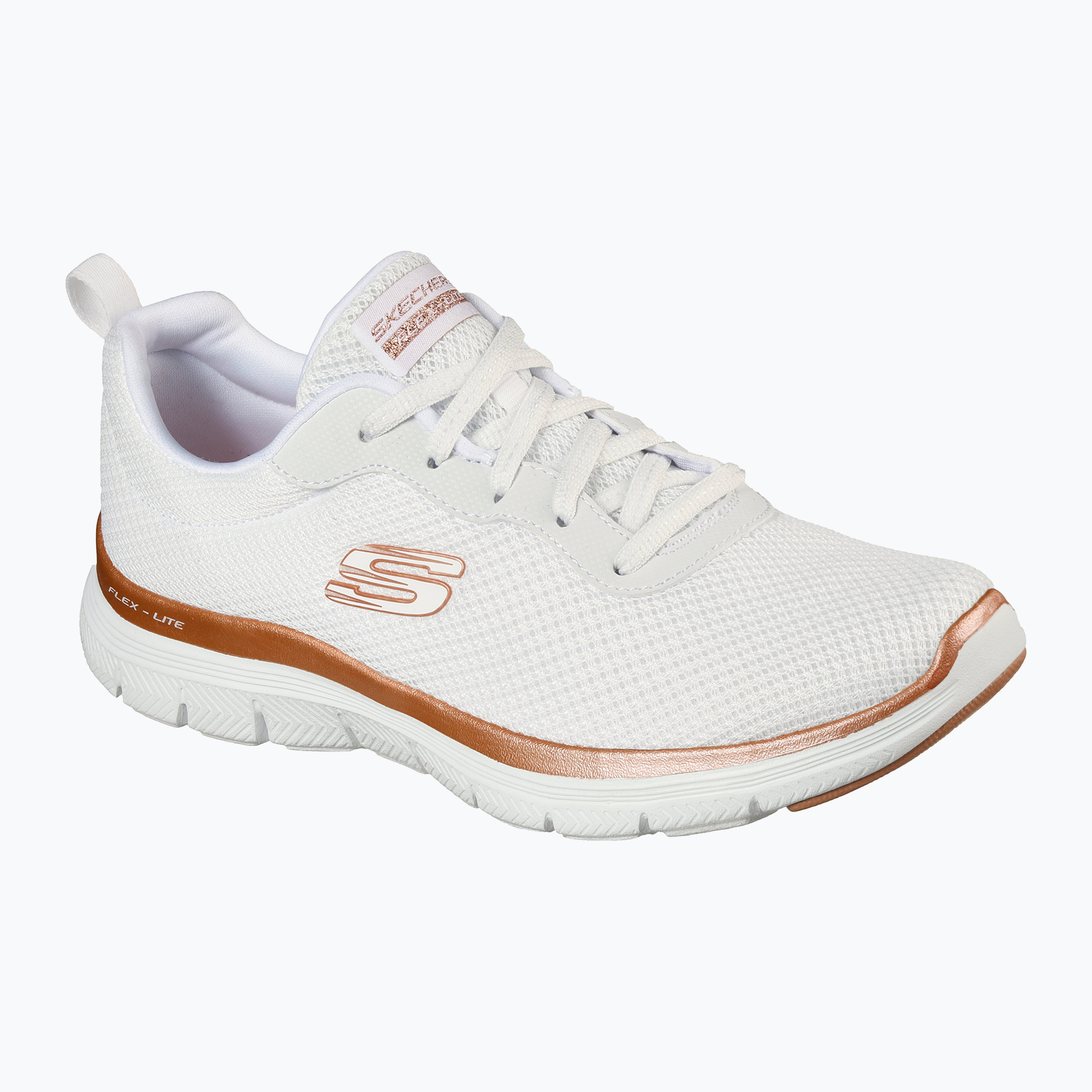 Dámske topánky SKECHERS Flex Appeal 4.0 Brilliant View white (Flex Appeal 4.0 Brilliant View 149303 WTRG)