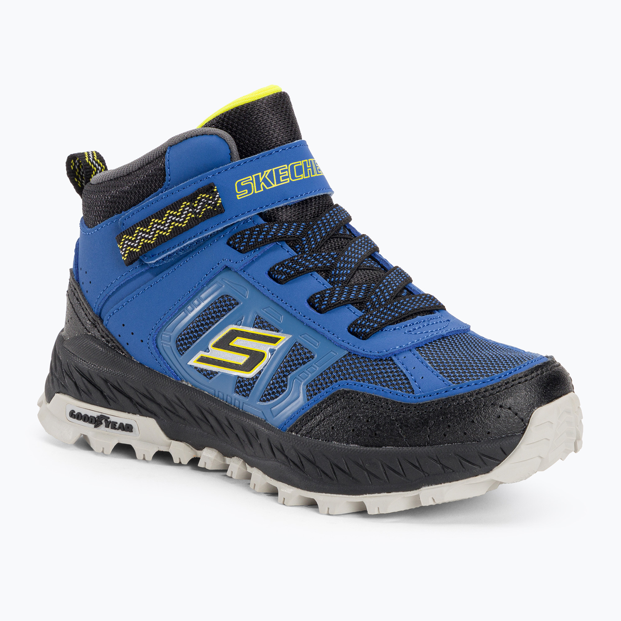 SKECHERS Fuse Tread Trekor detská treková obuv royal/black (Fuse Tread Trekor 403712L RYBK)