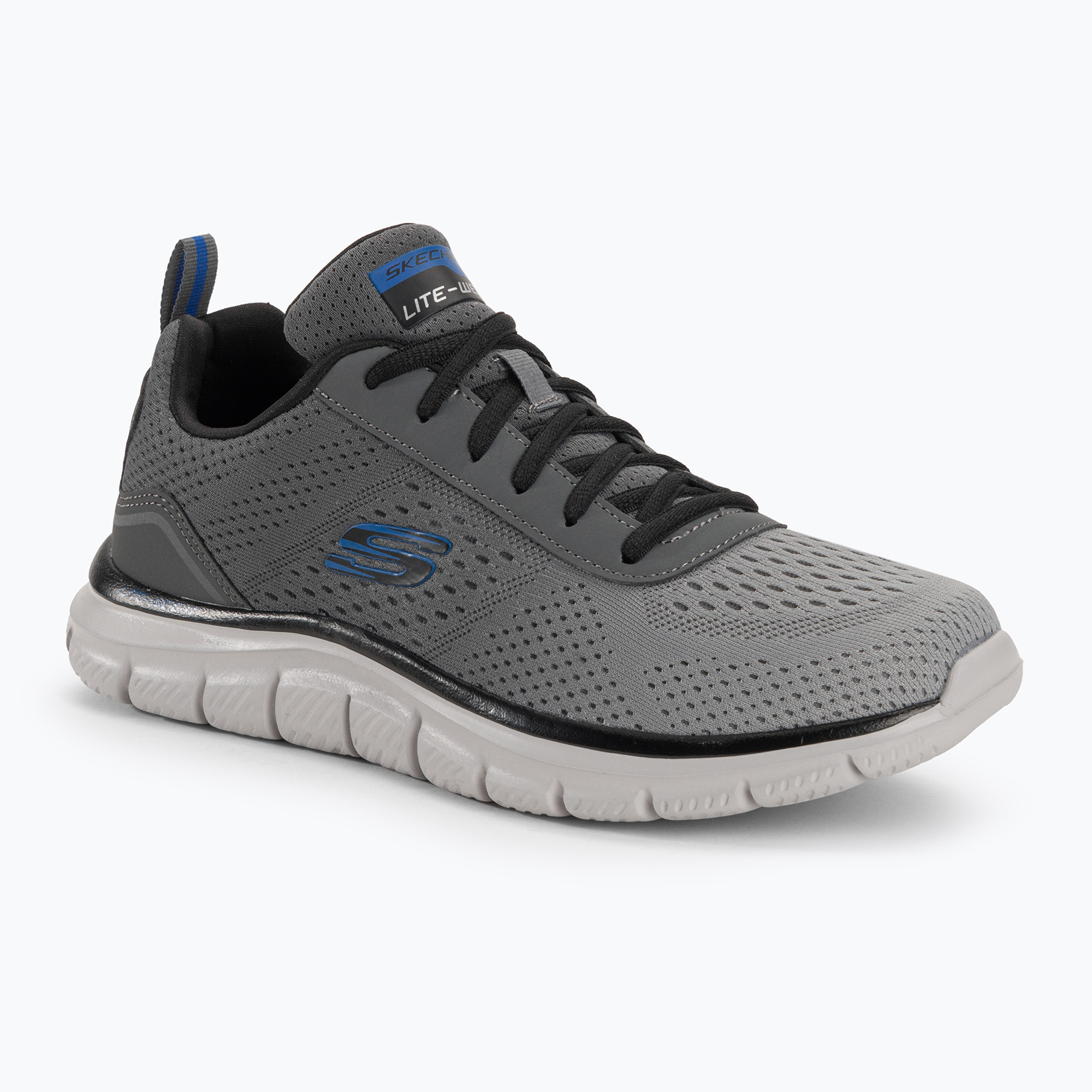 SKECHERS Track Ripkent pánska tréningová obuv charcoal/gray (Track Ripkent 232399 CCGY)
