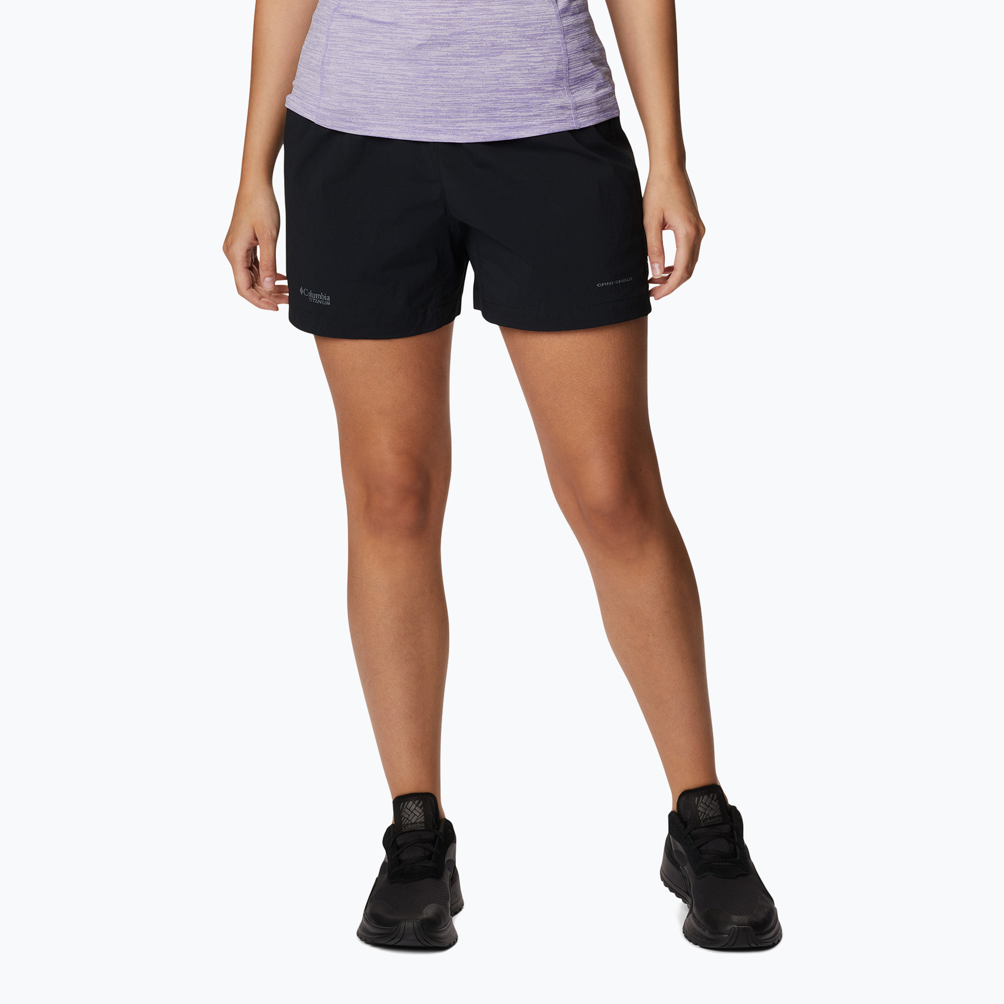 Dámske trekingové šortky Columbia Titan LW black 2034881 (Titan LW 2034881)