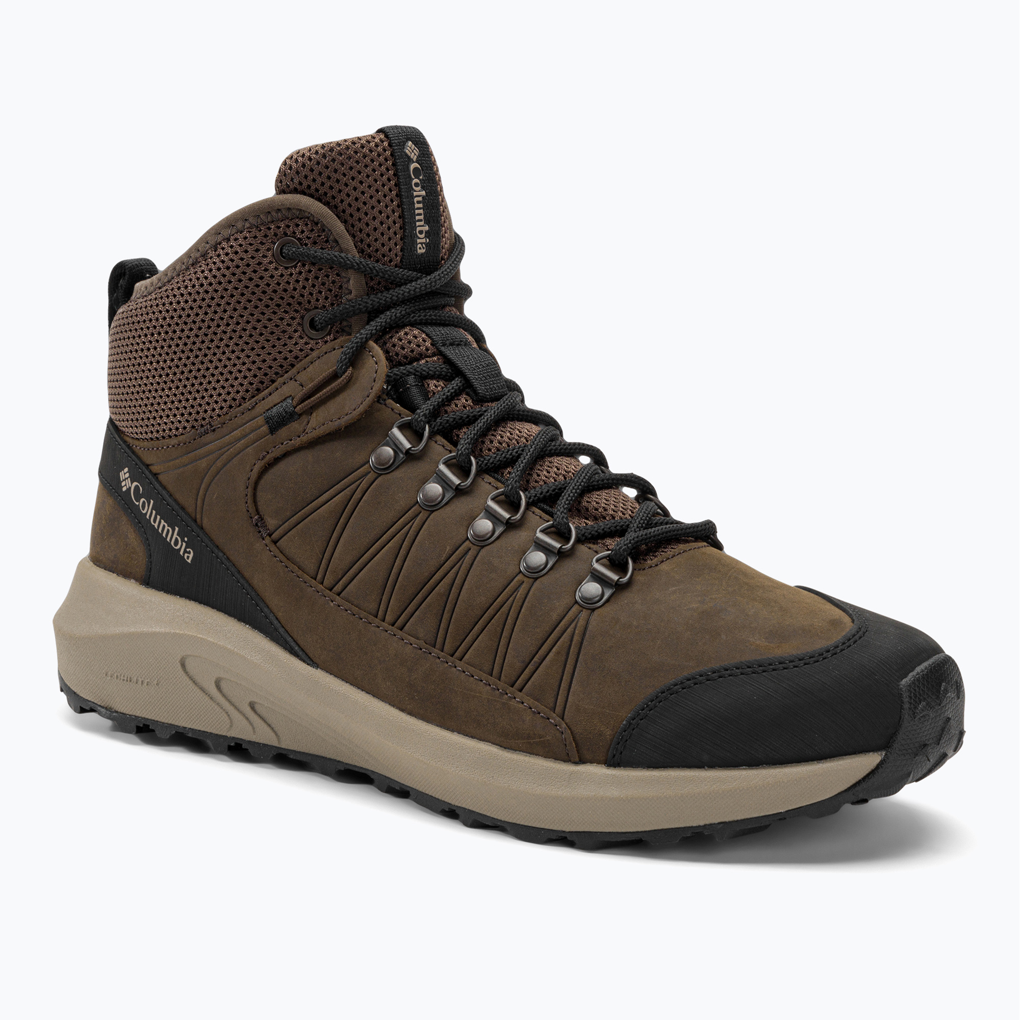 Columbia Trailstorm Crest Mid WP cordovan/black pánske trekové topánky (Trailstorm Crest Mid WP 2027001231)
