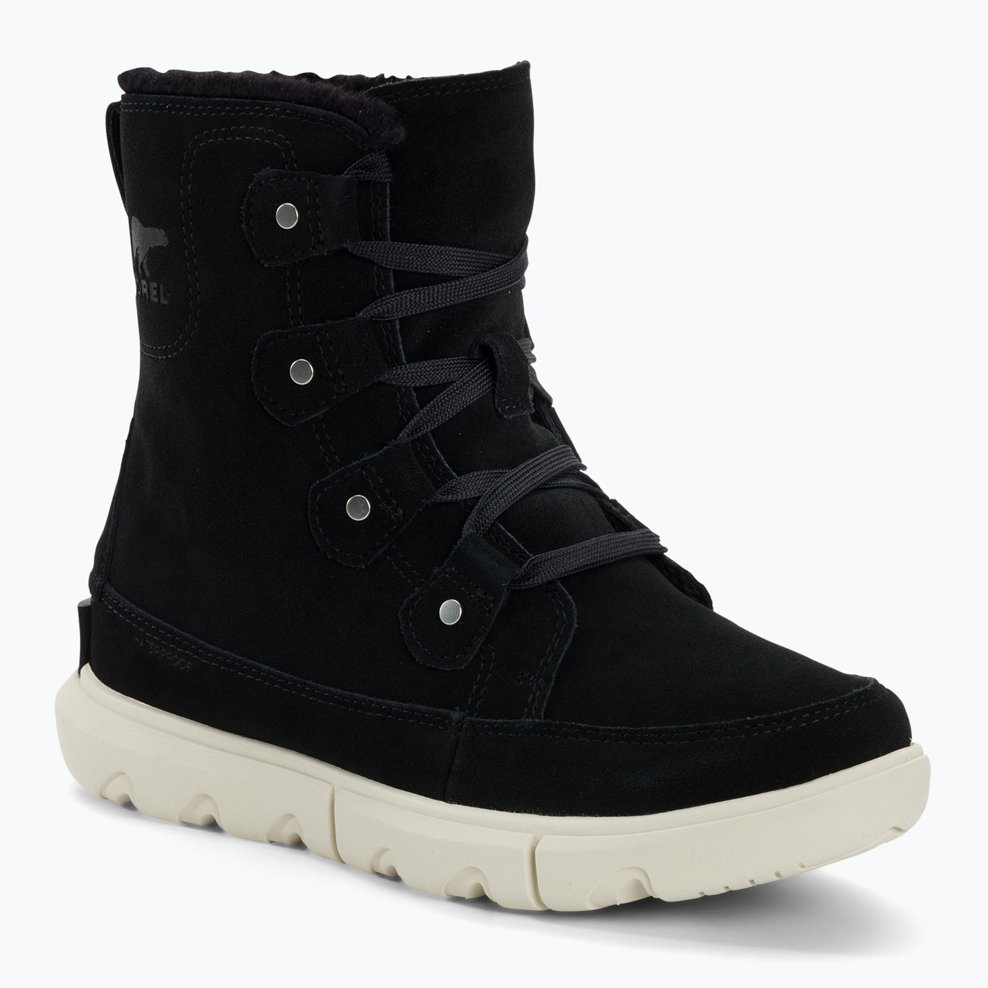 Dámske trekové topánky Sorel Explorer Next Joan Wp black/fawn (Explorer Next Joan Wp 2058871010)