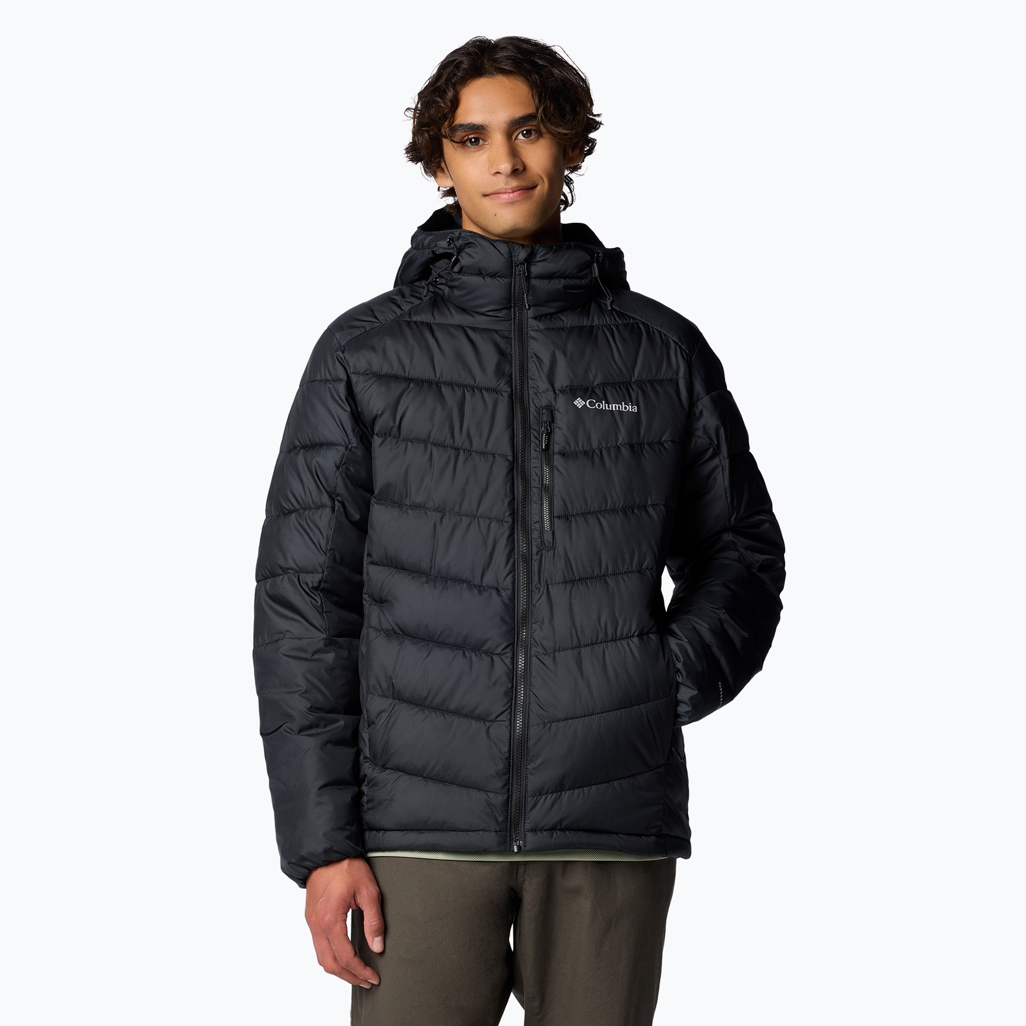 Pánska páperová bunda Columbia Labyrinth Loop II Hooded black (Labyrinth Loop II Hooded 2085294010)