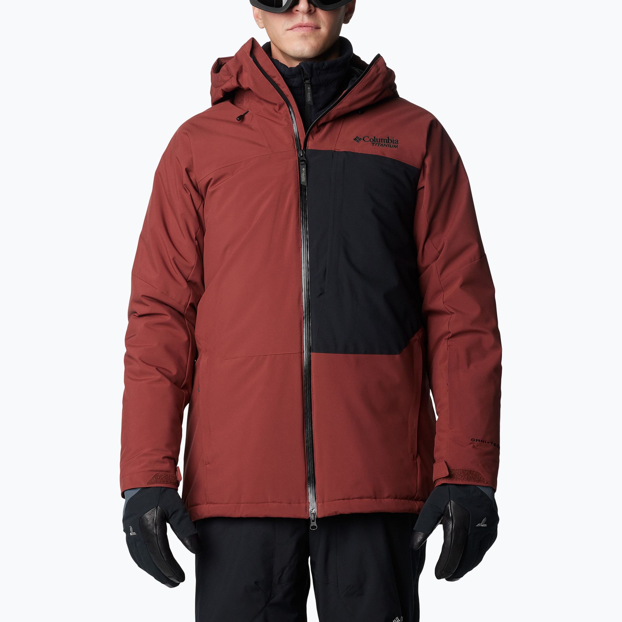 Pánska lyžiarska bunda Columbia Winter District III spice/black (Winter District III 2087371)