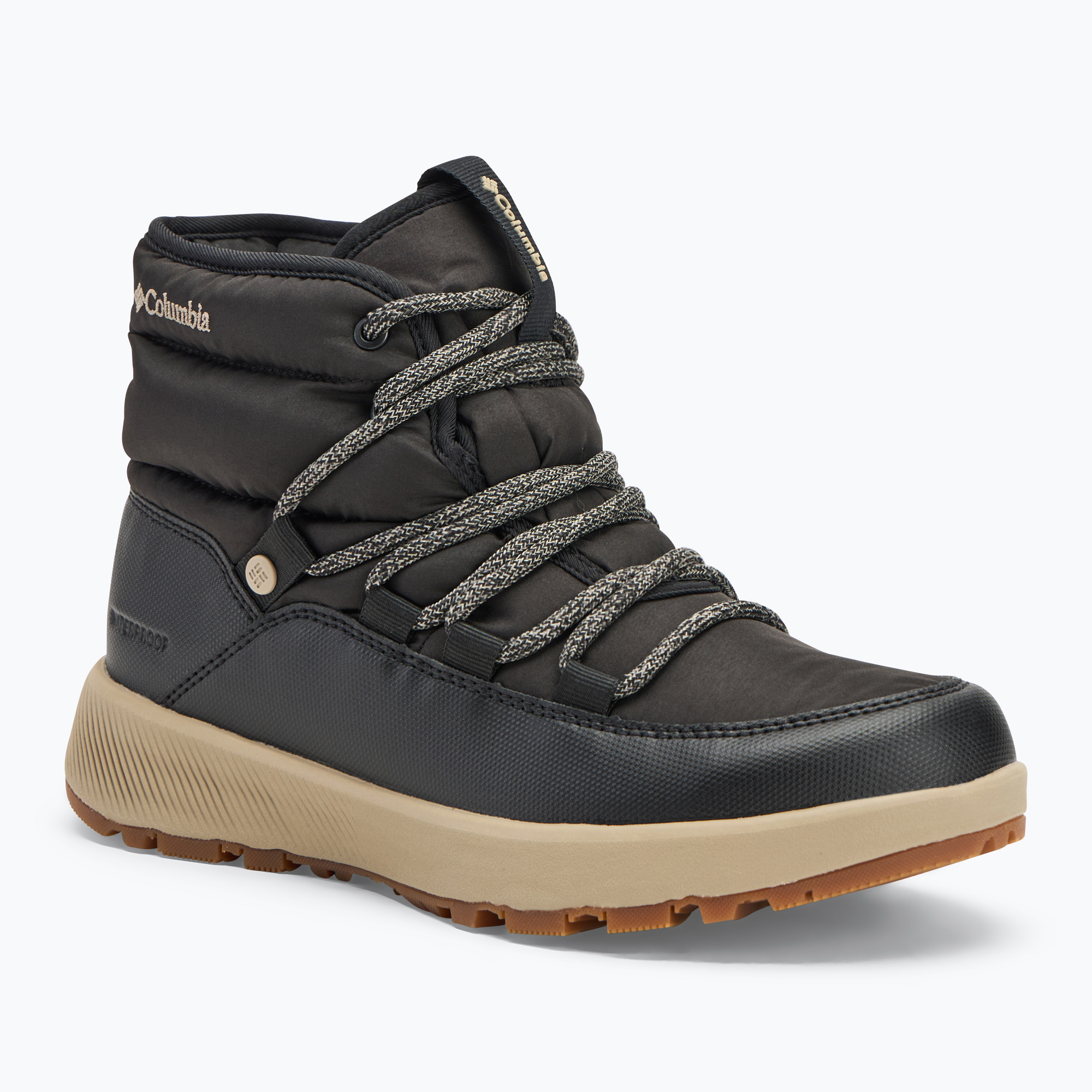 Dámske snehule Columbia Slopeside Village Oh Mid black/silver sage (Slopeside Village Oh Mid 2105001)