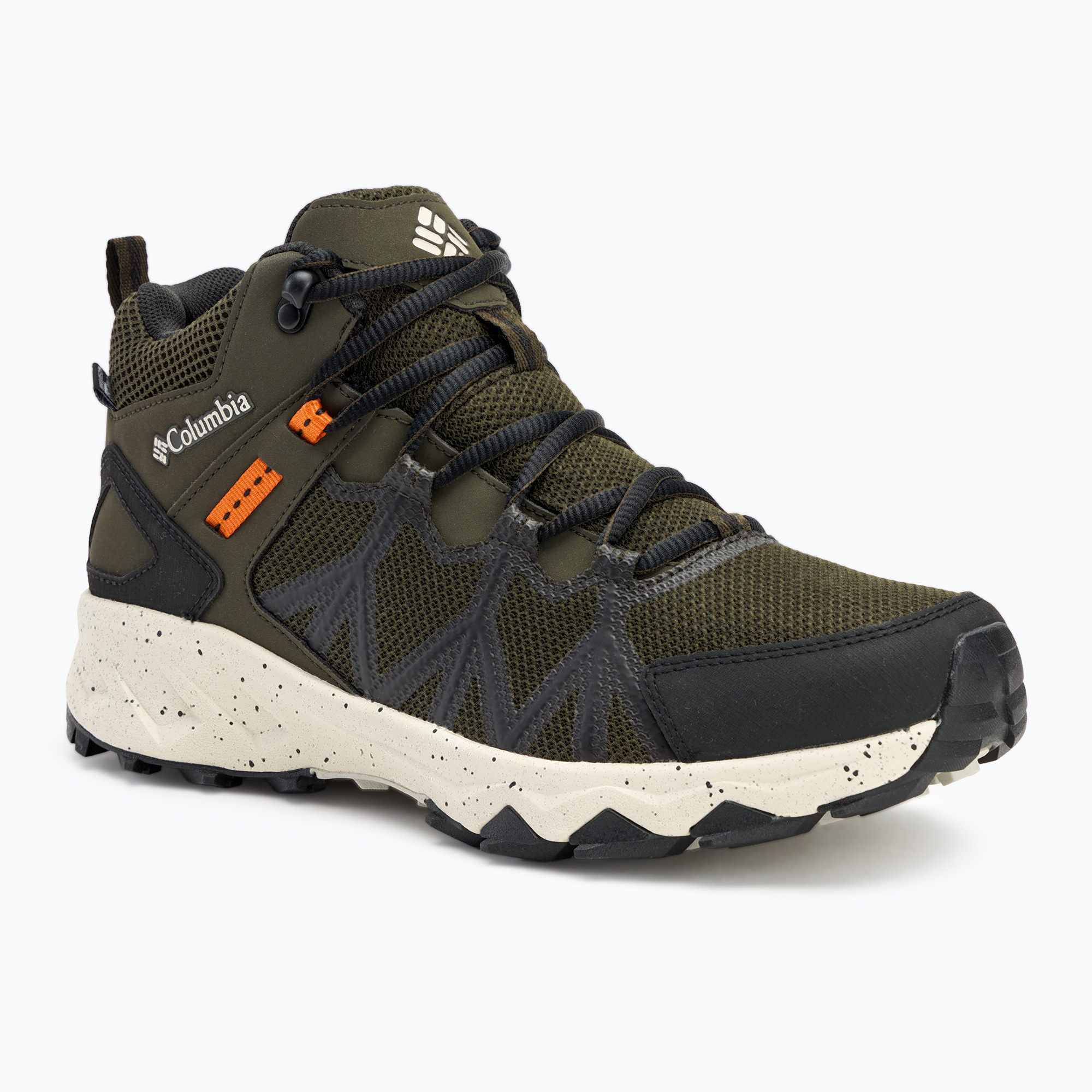 Pánske trekové topánky Columbia Crestwood Mid Wp V2 cordovan / squash (Peakfreak II Mid Outdry 2100691313)