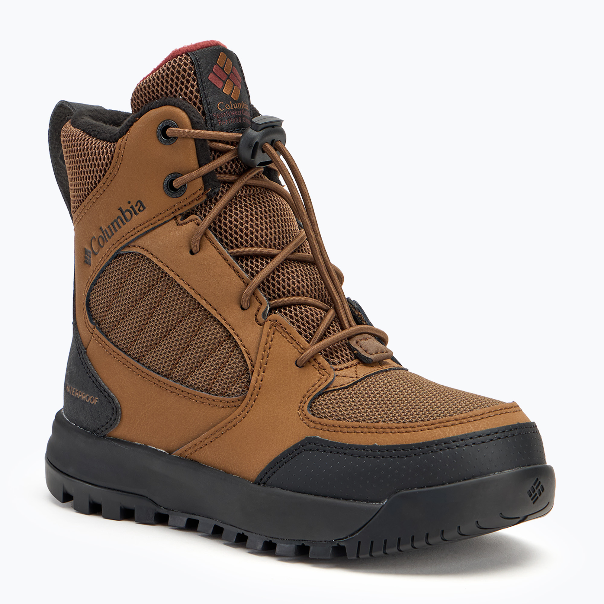 Detské snehule Columbia Youth Portlander OH light brown/ spice (Youth Portlander OH 2078901234)