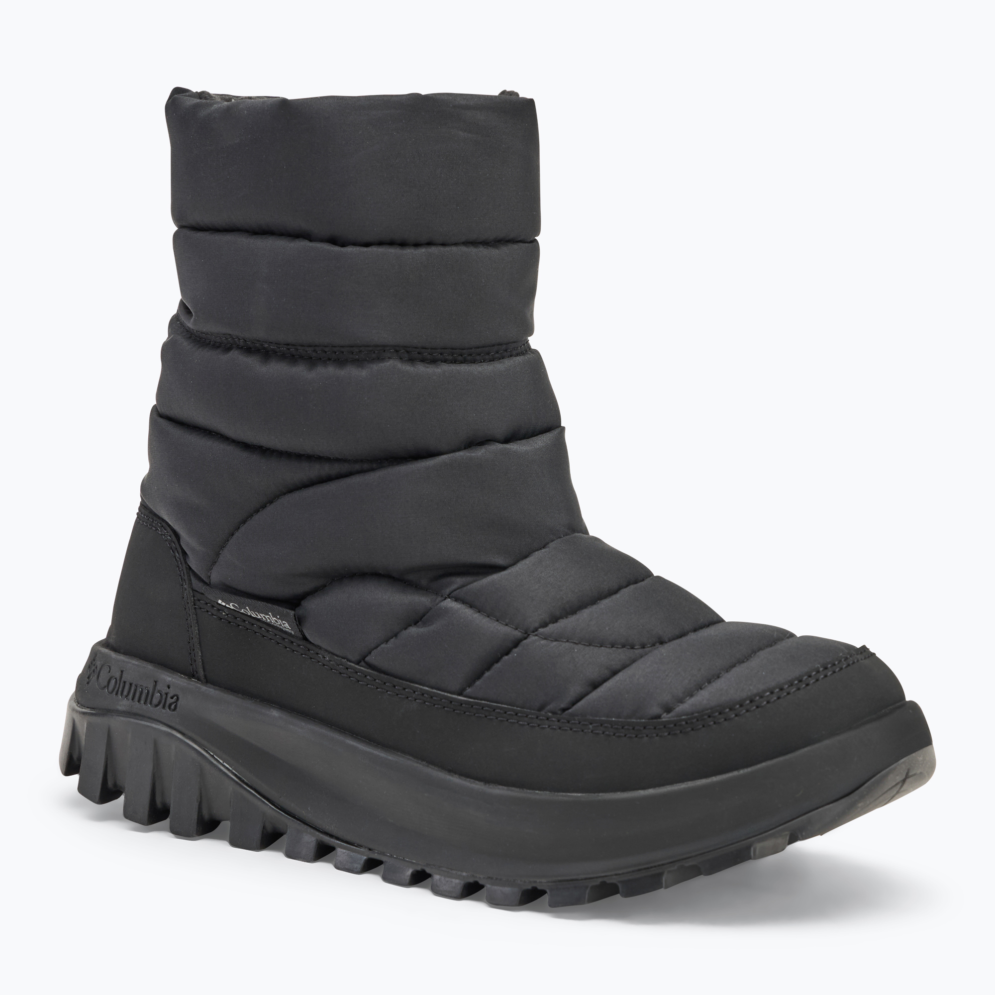 Dámske snehule Columbia Snowtrot Mid black/titanium ii (Snowtrot Mid 2075111)