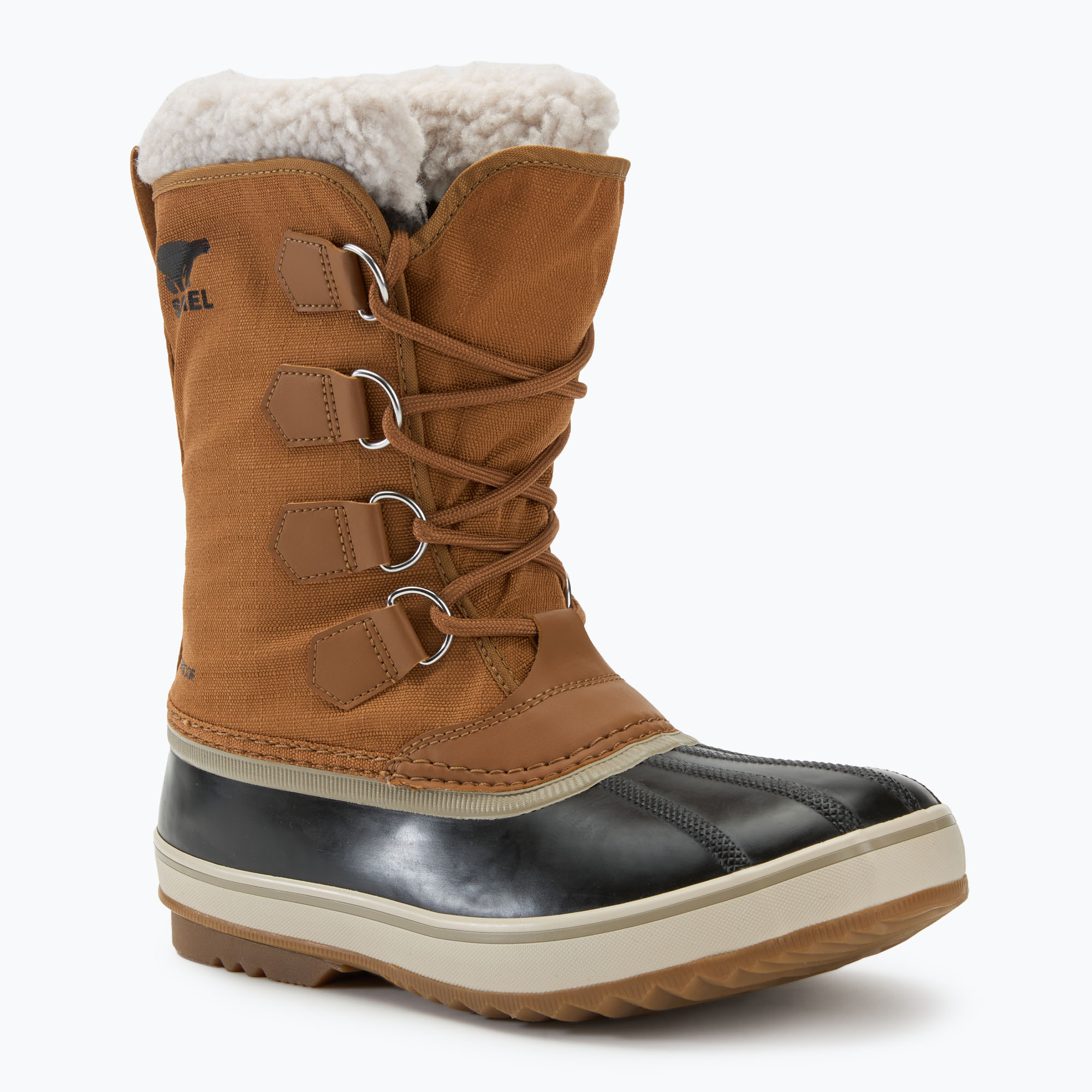 Pánske snehule Sorel 1964 Pac Nylon WP camel brown/black (1964 Pac Nylon Wp 24 2114071224)