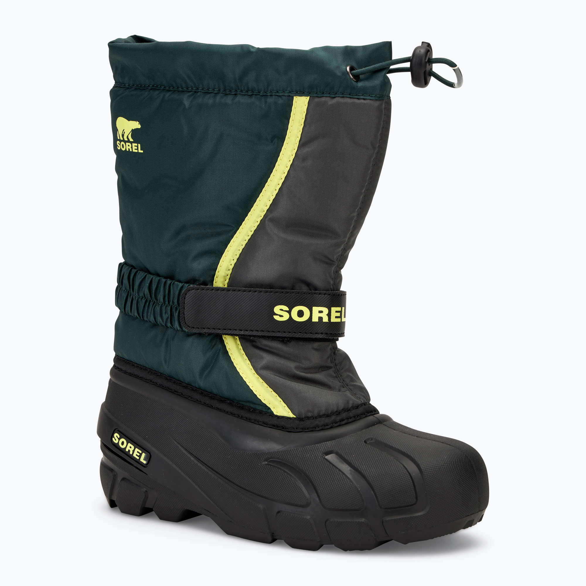 Detské snehule Sorel Youth Flurry spruce/grill (Youth Flurry 24 2114081370)