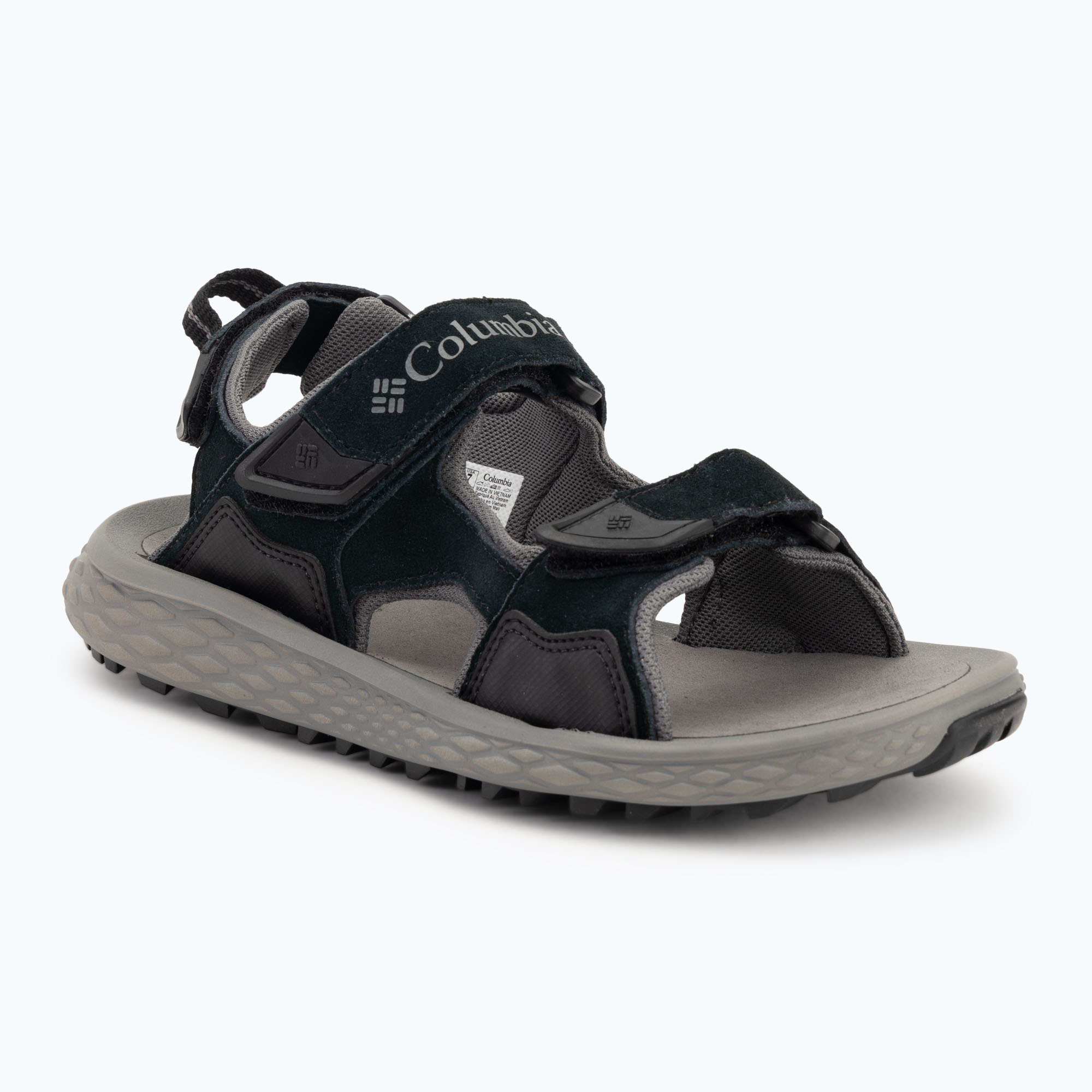 Pánske sandále Columbia Konos Hiker 3-Strap black/city grey (Konos Hiker 3-Strap 2121571010)