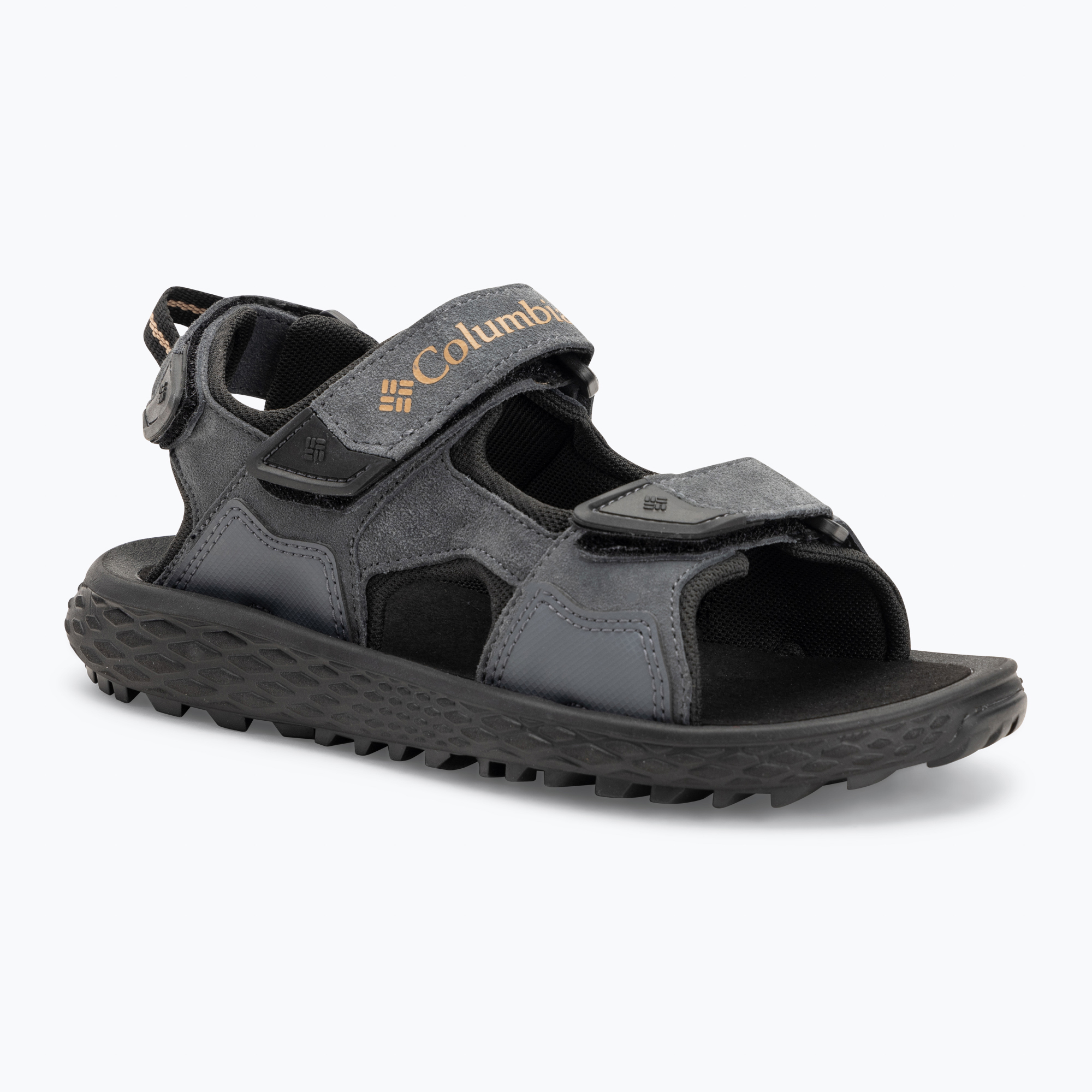 Pánske sandále Columbia Konos Hiker 3-Strap graphite/black (Konos Hiker 3-Strap 2121571053)