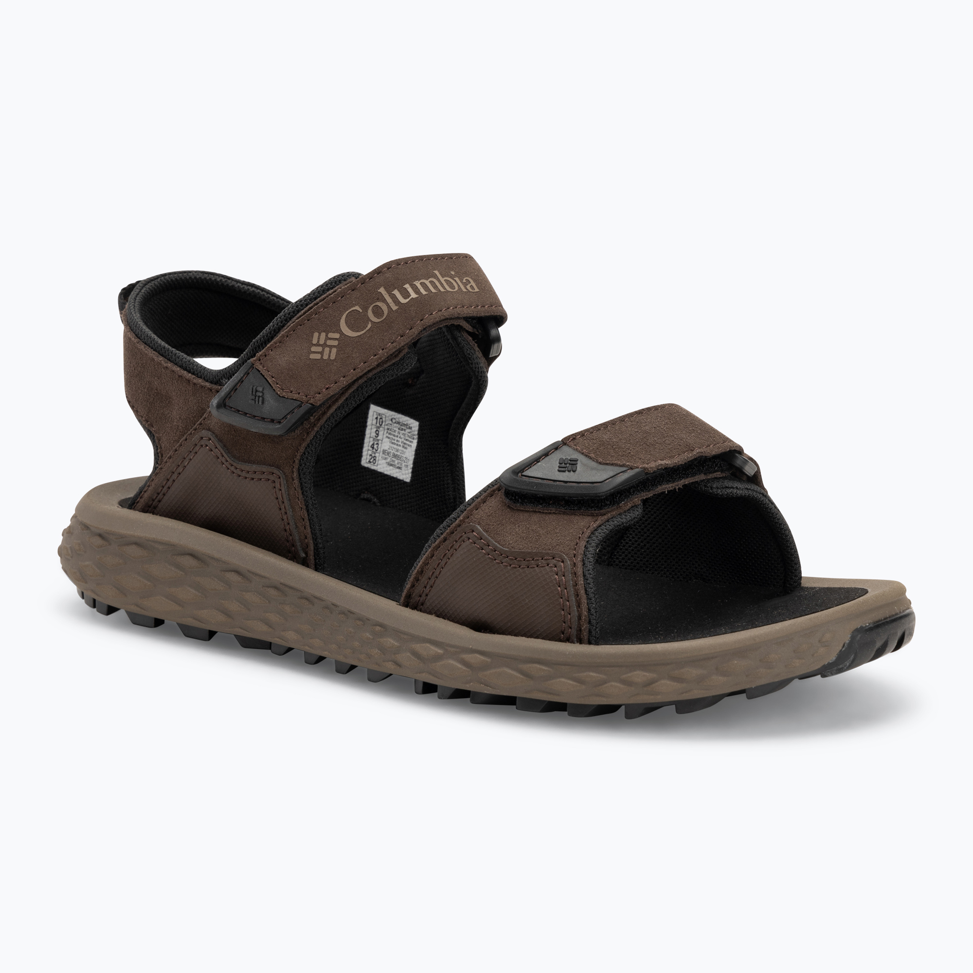 Pánske sandále Columbia Konos Hiker 2-Strap cordovan/black (Konos Hiker 2-Strap 2121561231)