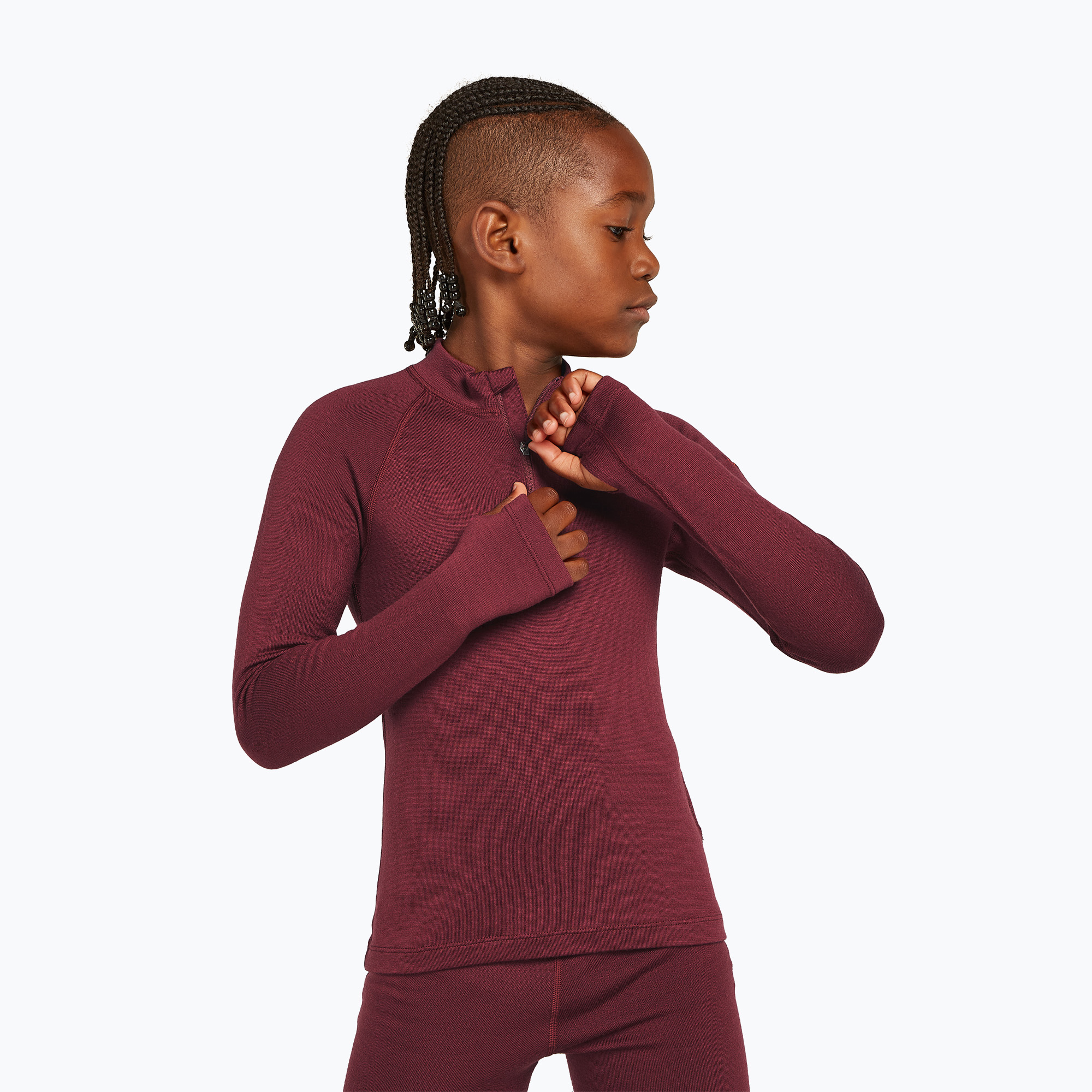 Detská termo mikina Icebreaker 260 Tech LS Half Zip port (260 Tech LS Half Zip IBB0449901C1)