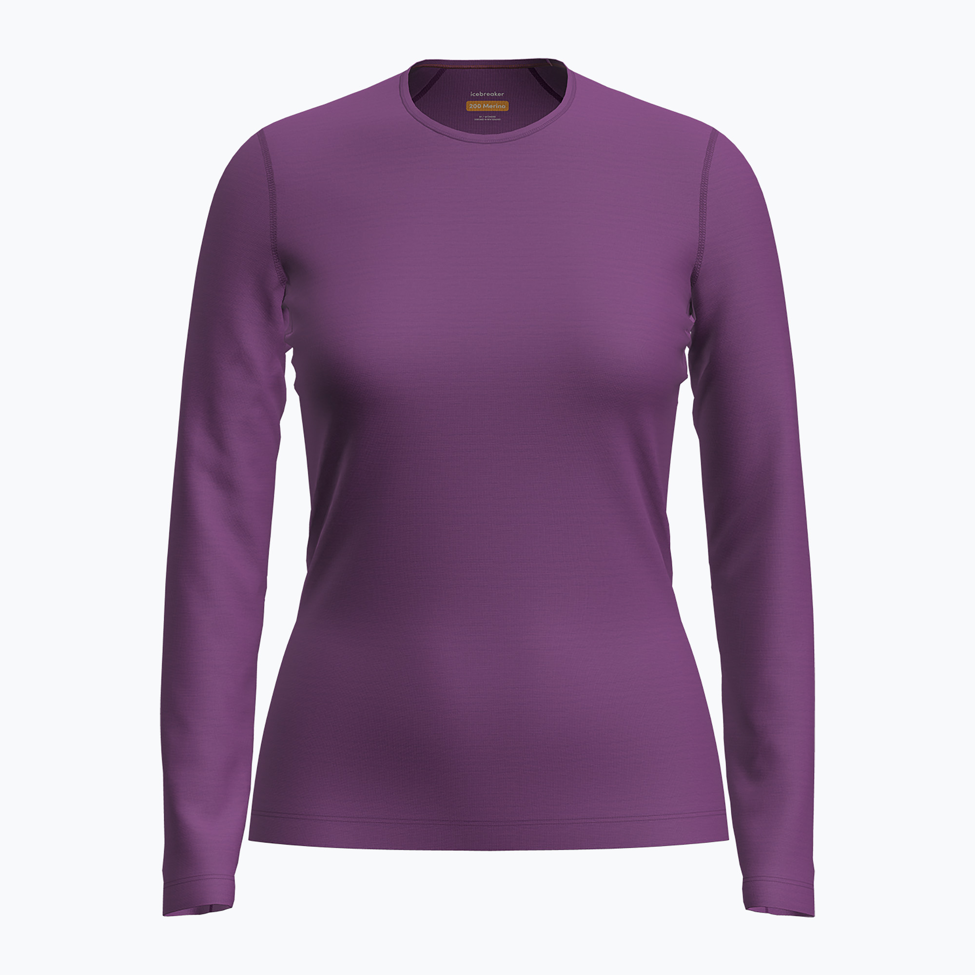 Dámske termoaktívne tričko longsleeve icebreaker 200 Oasis Crewe passion (200 Oasis Crewe IB1043750A31)