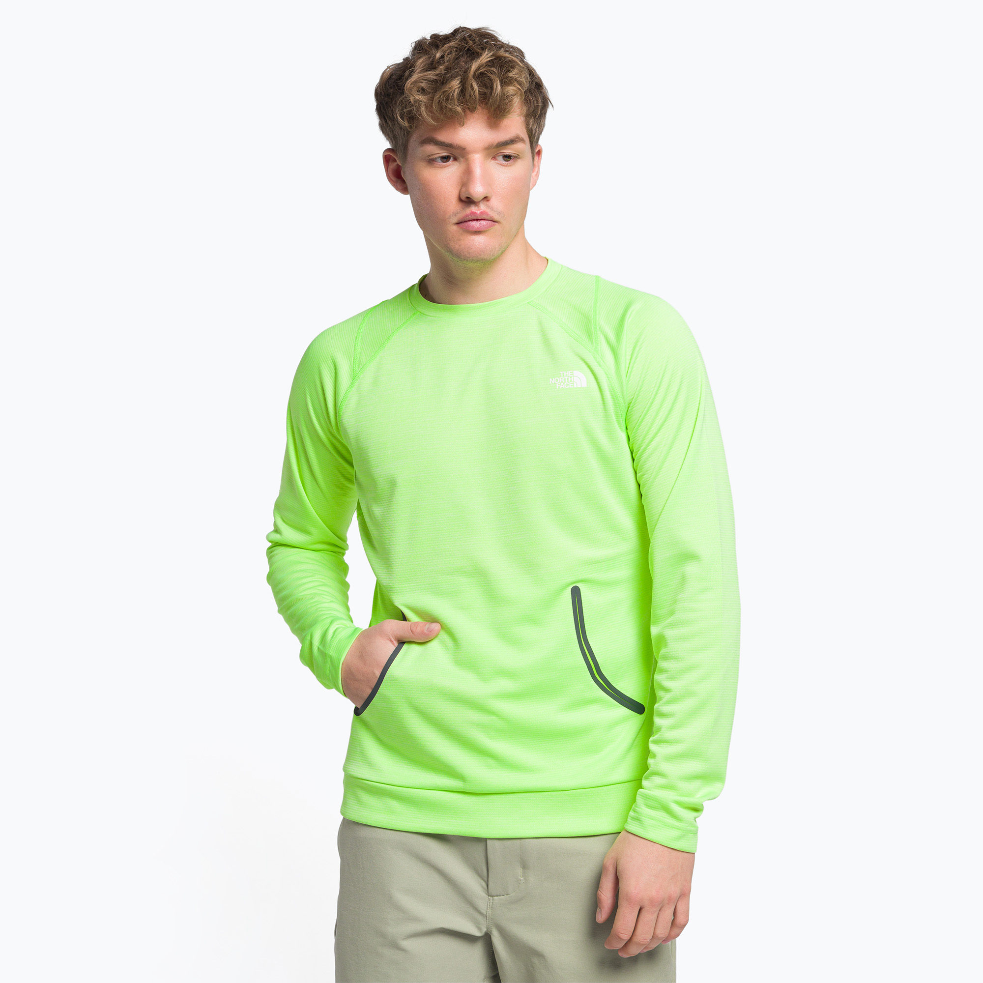 Pánska fleecová mikina The North Face AO Light green NF0A5IMK44U1 (AO Light NF0A5IMK44U1)