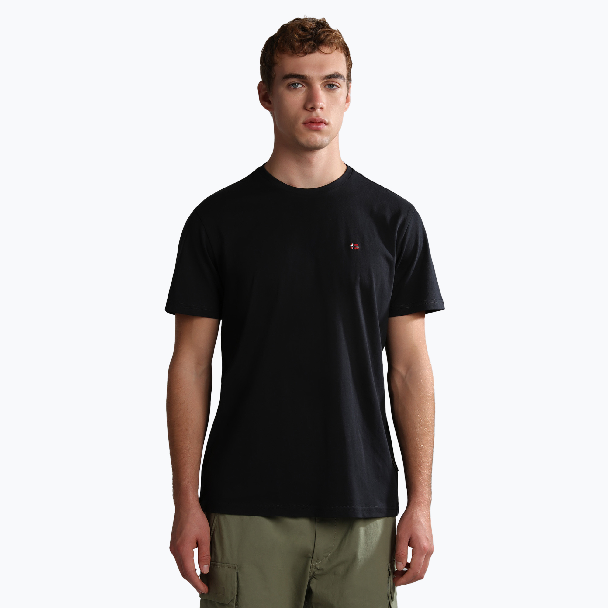 Pánske tričko Napapijri Salis black (Salis NP0A4H8D0411)