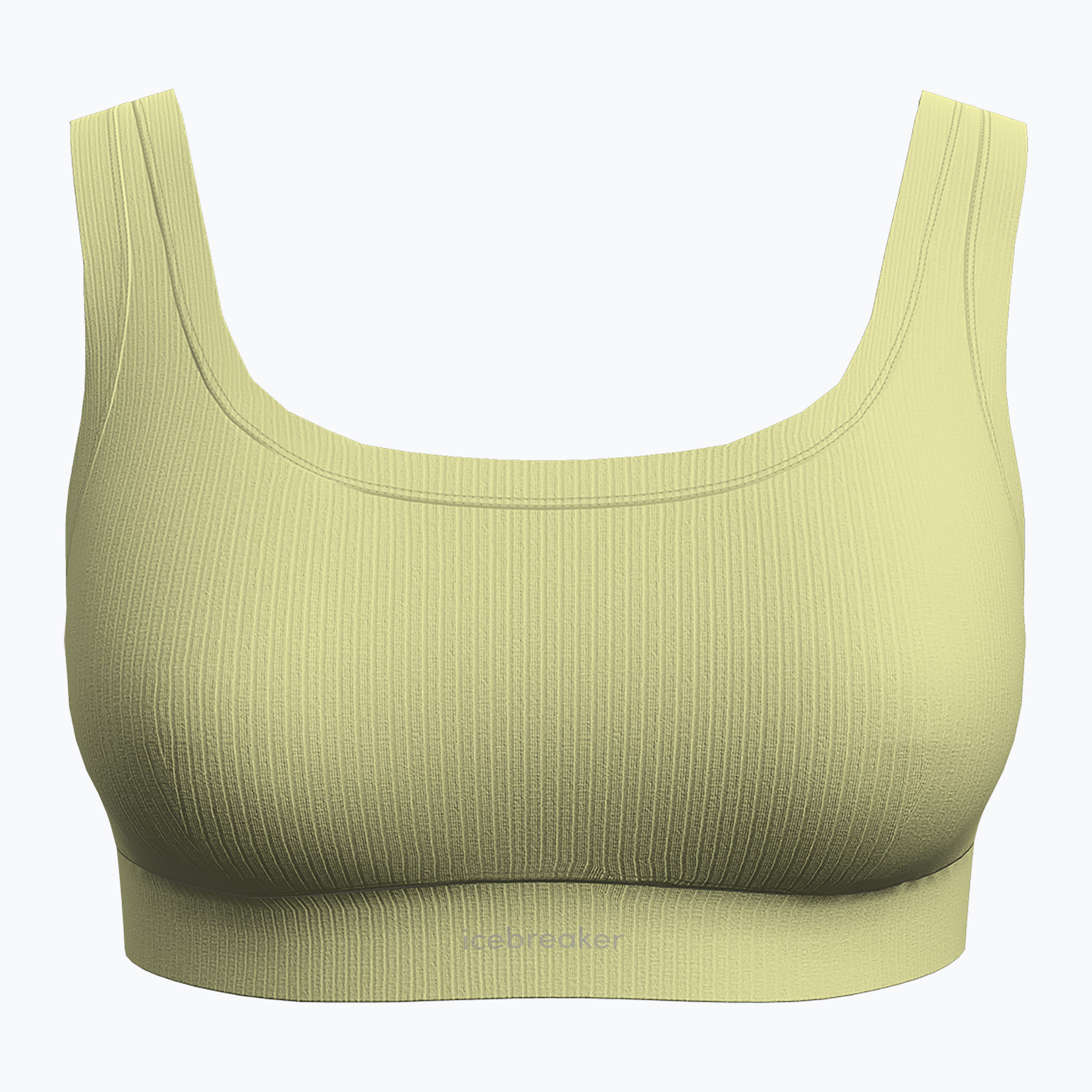 Termoaktívna podprsenka Icebreaker Merino Rib Lotus citrínová (Merino Rib Lotus IB0A57770AB1)