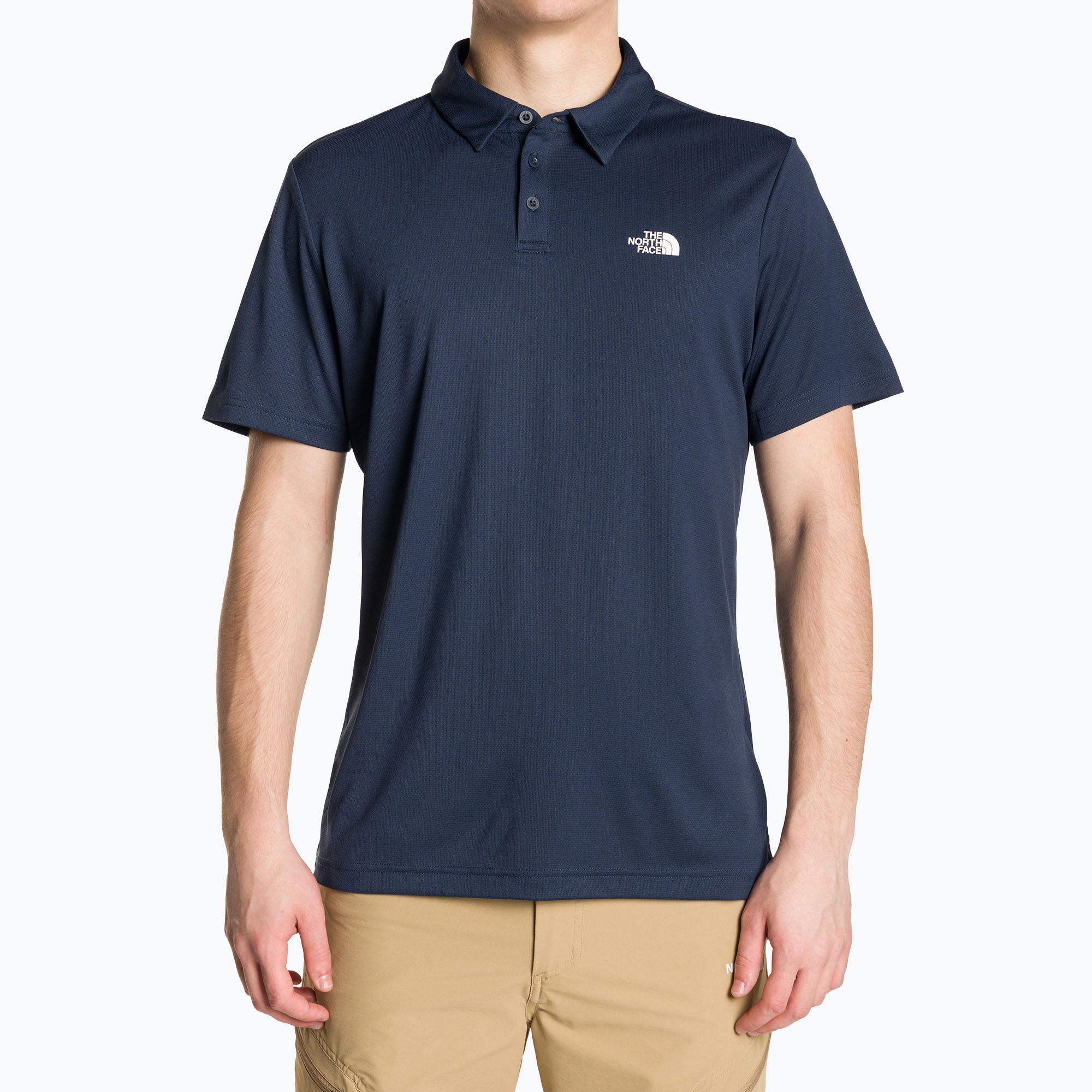 Pánske trekingové tričko The North Face Tanken Polo navy blue NF0A2WAZ (Tanken Polo NF0A2WAZ)