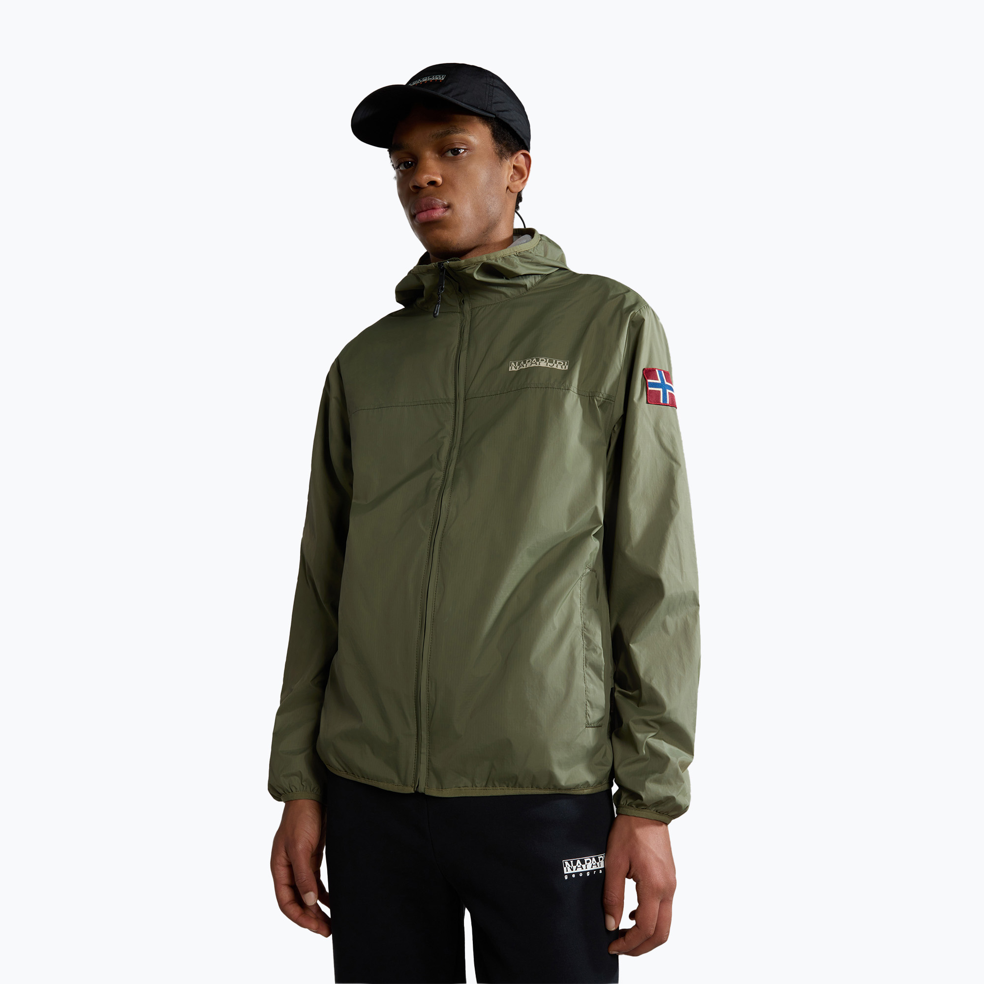 Napapijri pánska bunda NP0A4H9Z verde (NP0A4H9Z)