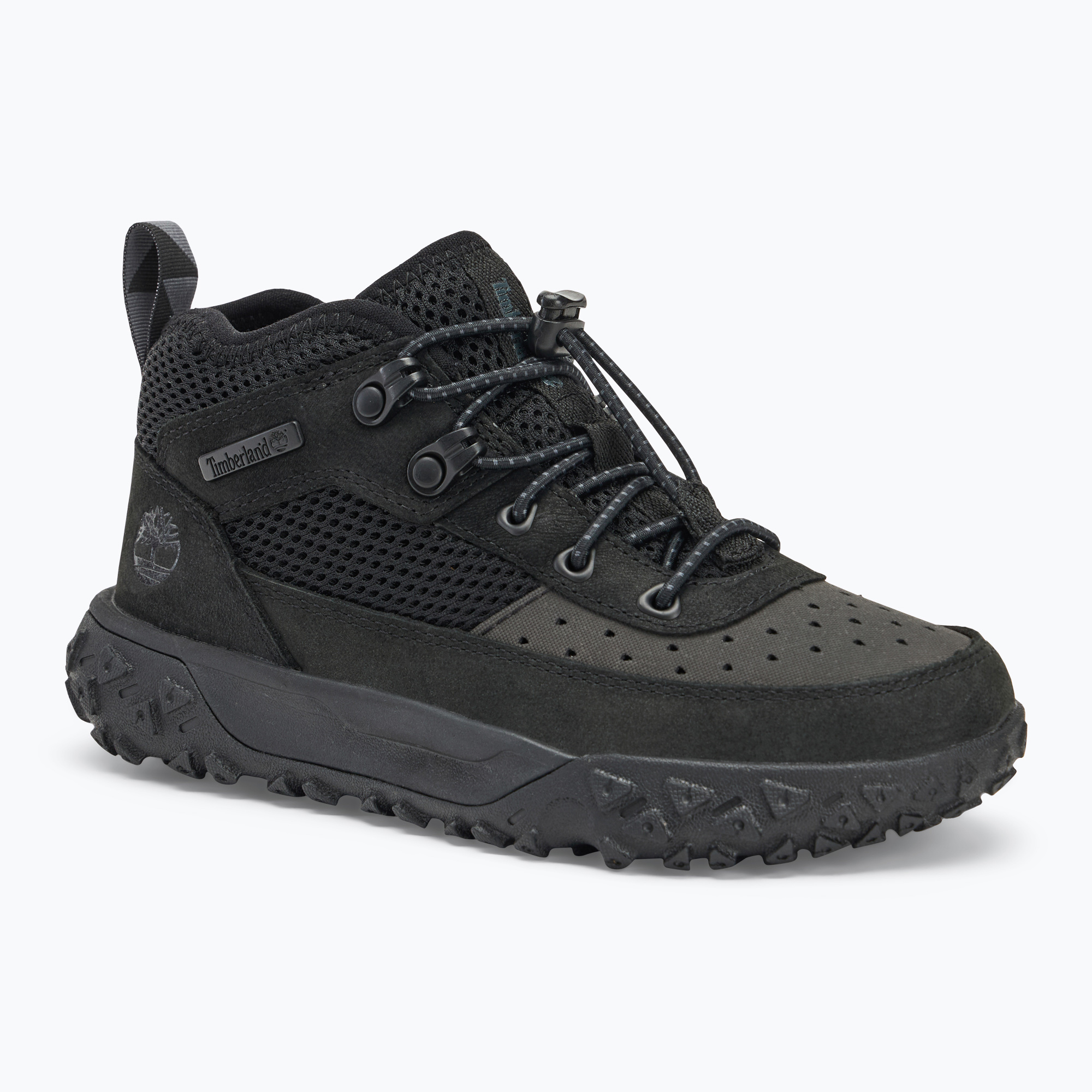 Detské topánky Timberland Greenstride Motion 6 Leather Super Ox jet black (Greenstride Motion 6 Leather Super Ox TB0A64DR0151)
