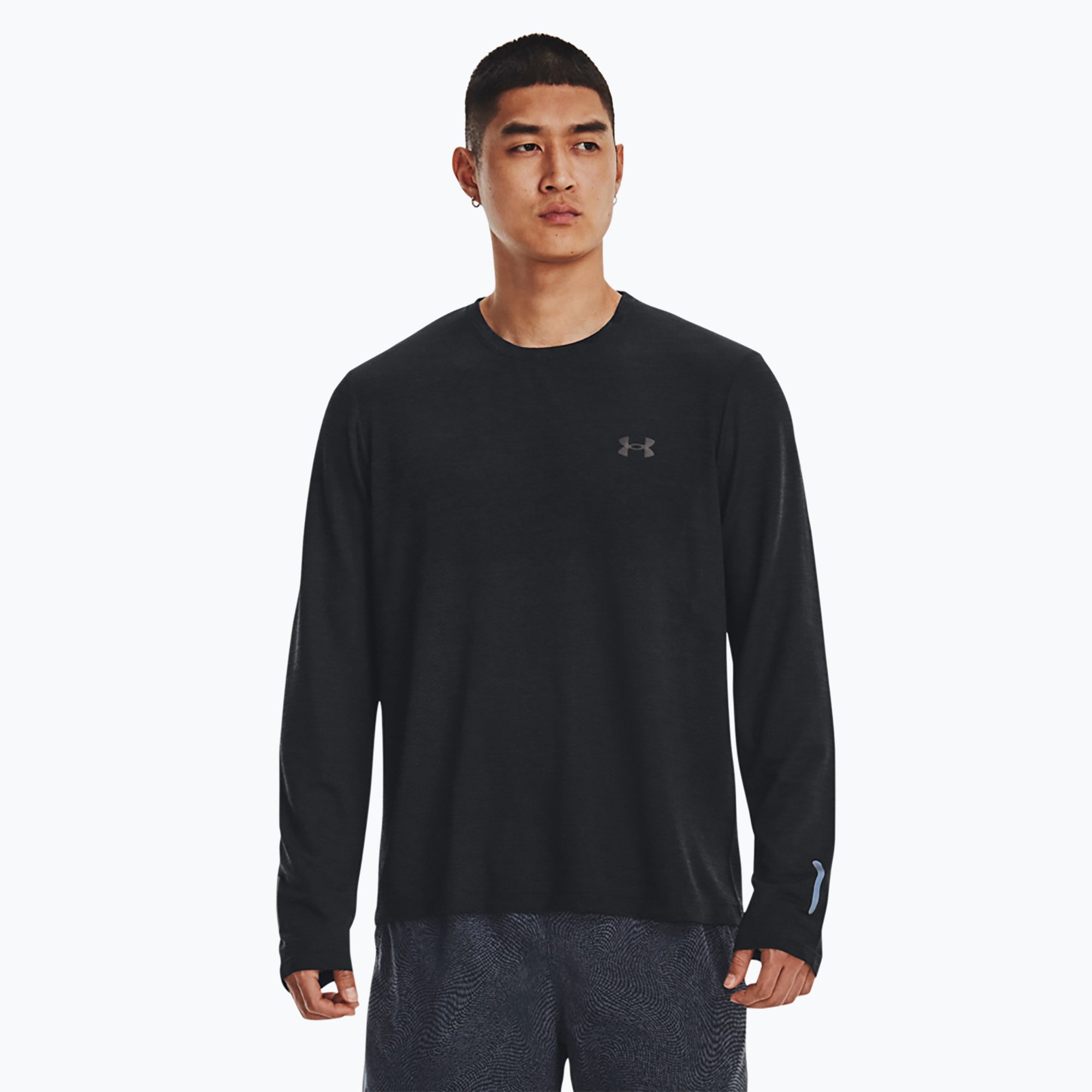 Pánske bežecké tričko Under Armour Seamless Stride black 1375693