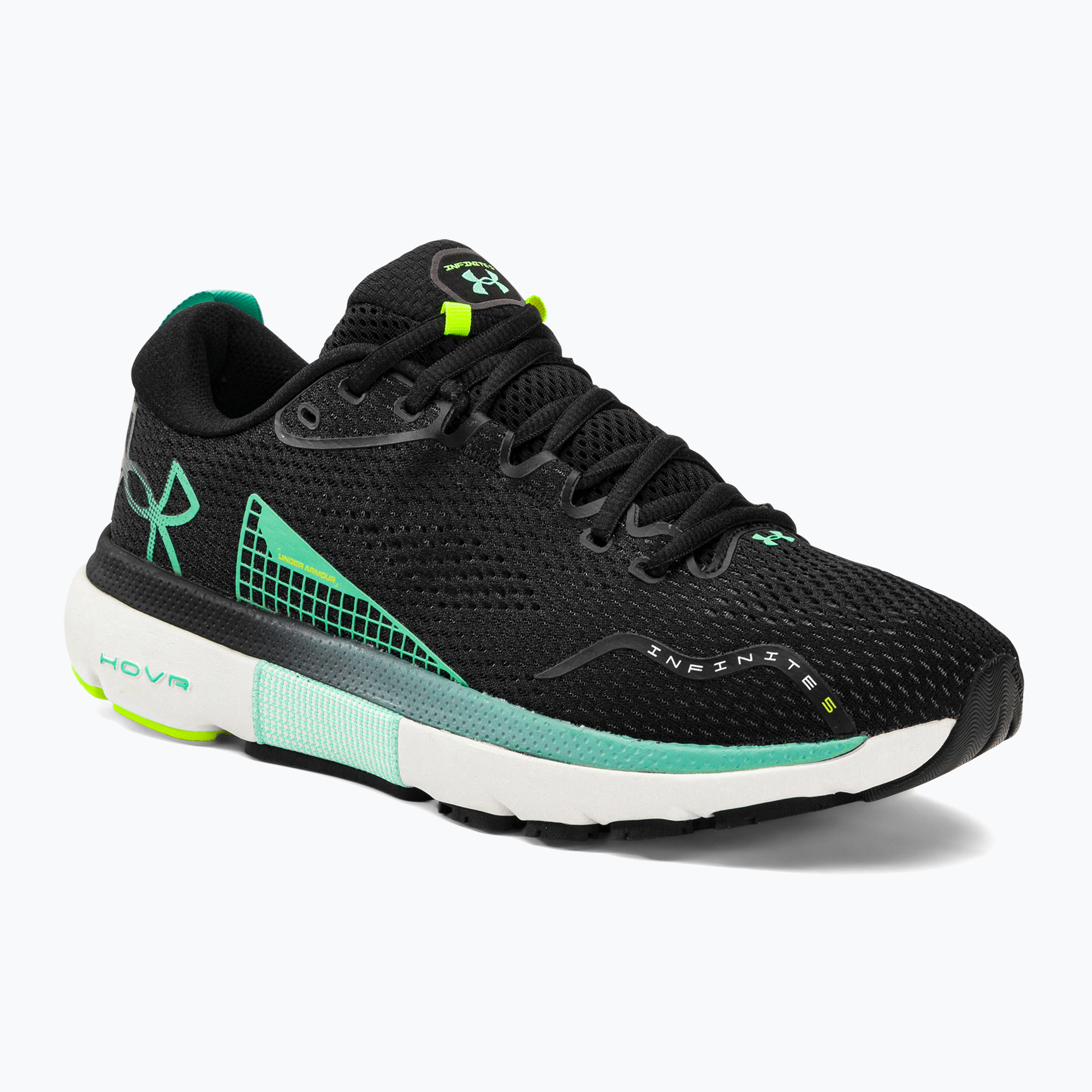 Under Armour Hovr Infinite 5 pánska bežecká obuv black-green 3026545 (Hovr Infinite 5 3026545)