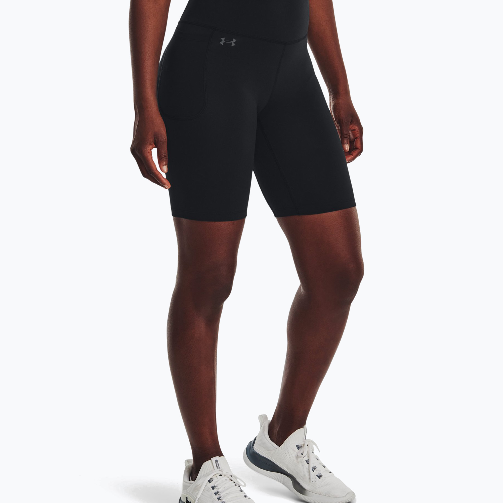 Dámske tréningové šortky Under Armour Motion Bike Short black/jet gray (Motion Bike Short 1377088)
