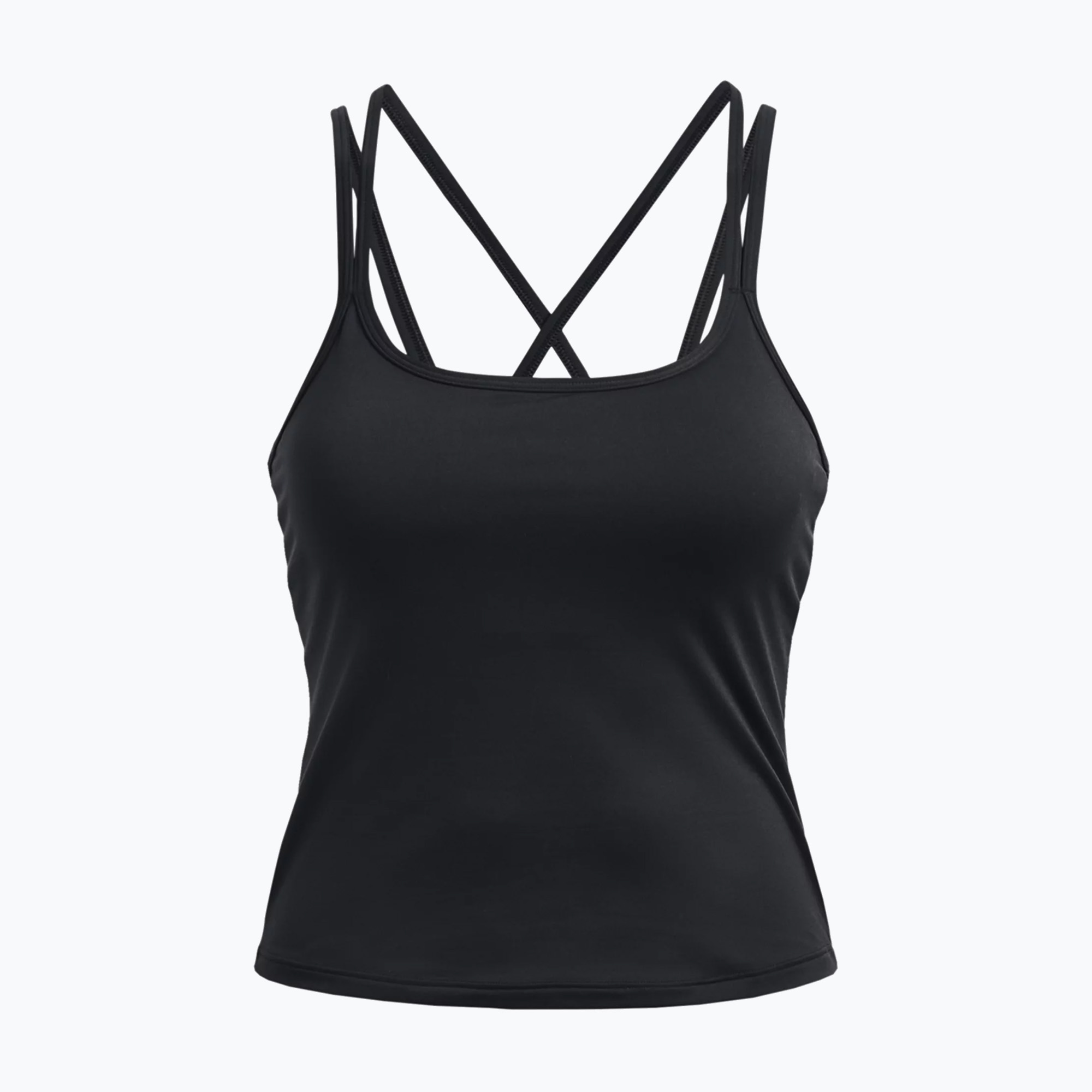 Under Armour Meridian Fitted Tank dámske tréningové tričko čierne 1377082 (Meridian Fitted Tank 1377082)