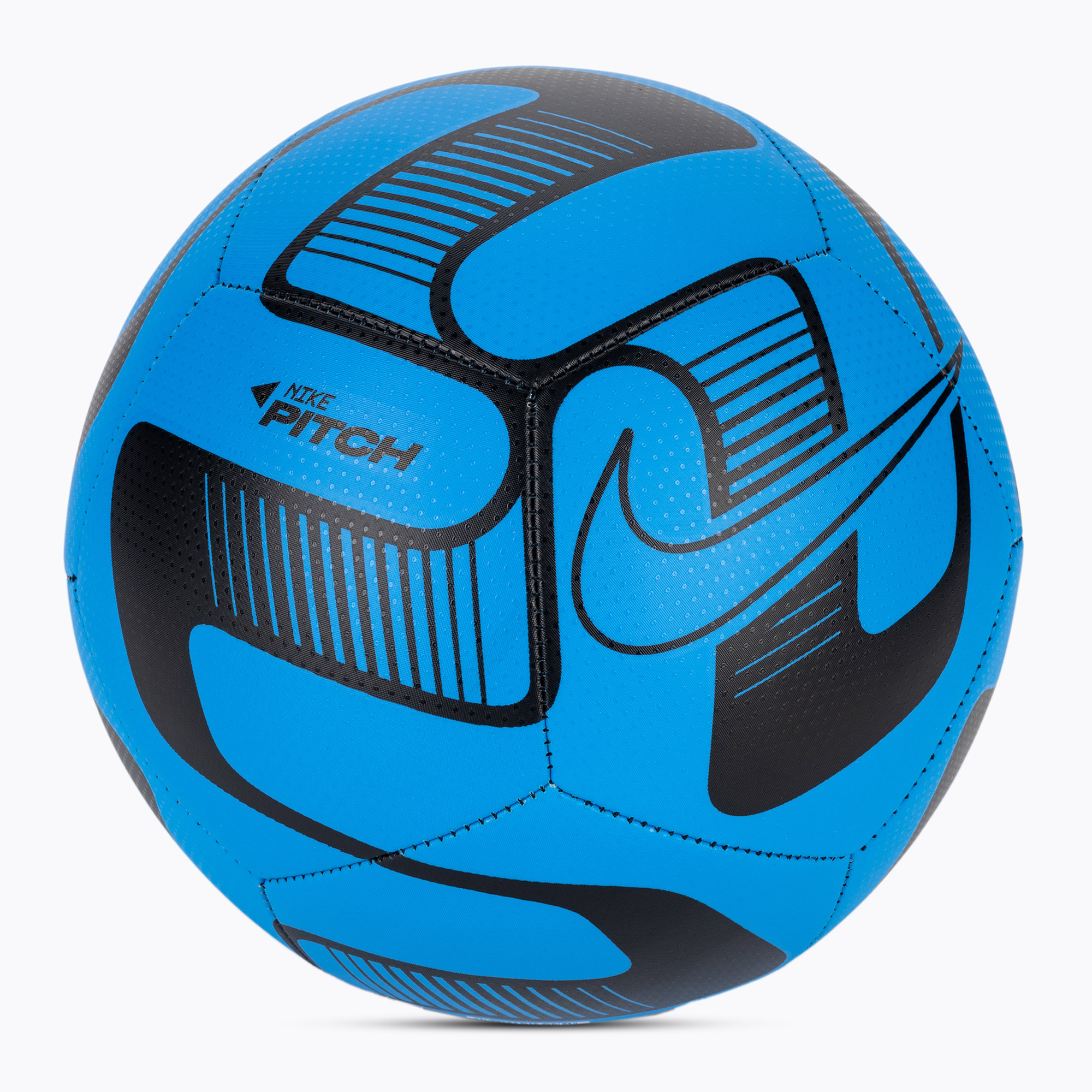 Futbalová lopta Nike Pitch futbal foto modrá/foto modrá/čierna veľkosť 4
