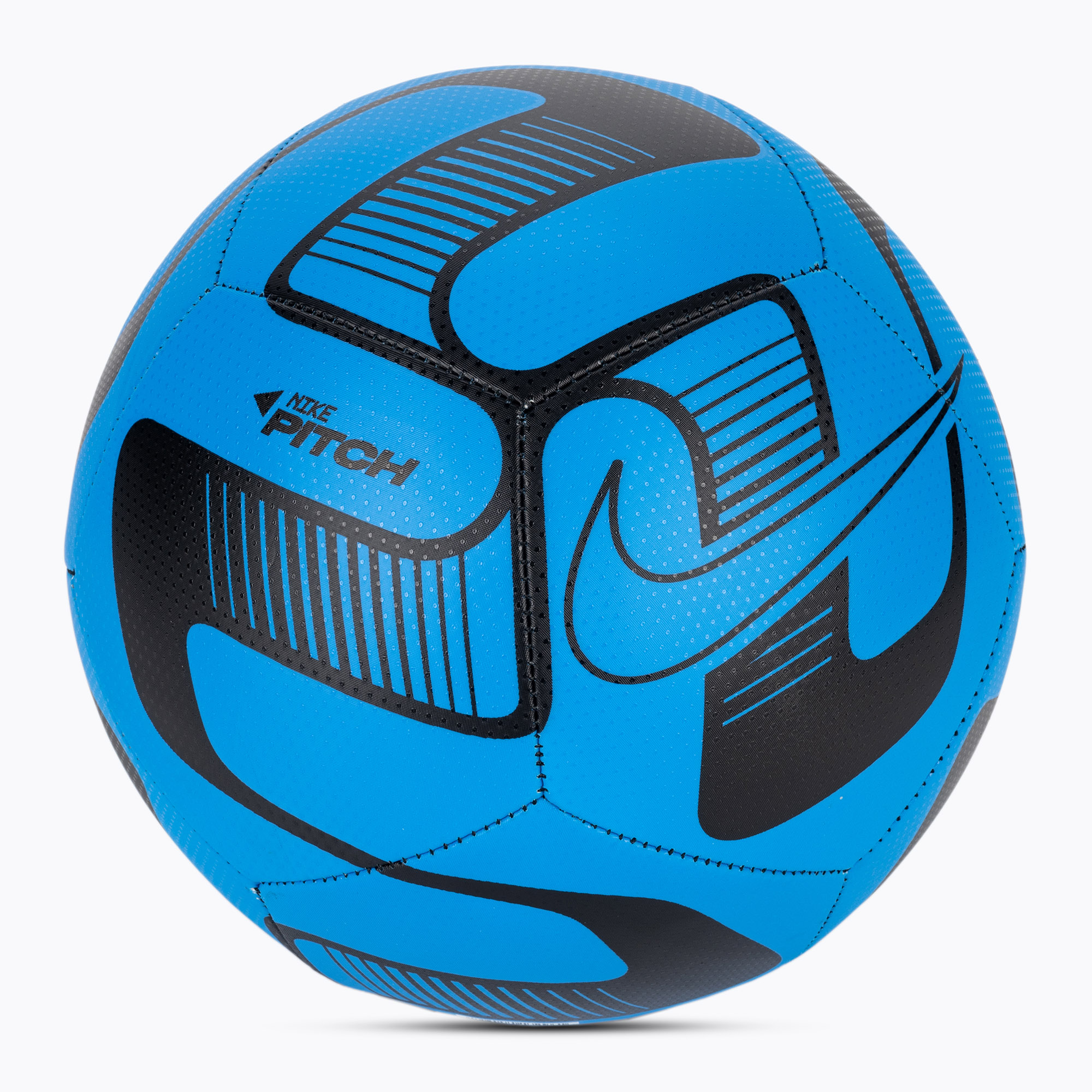 Futbalová lopta Nike Pitch futbal foto modrá/foto modrá/čierna veľkosť 5