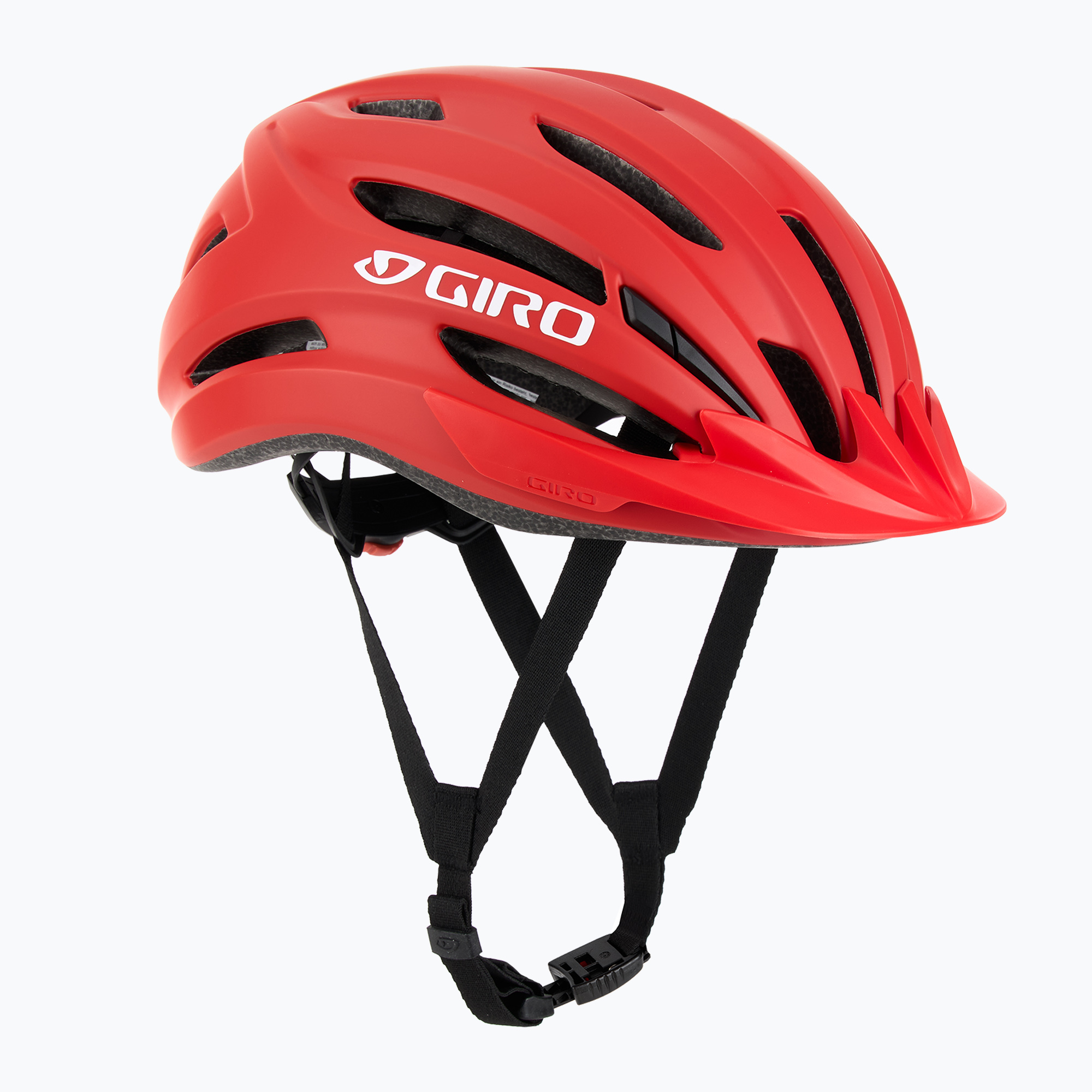 Detská cyklistická prilba Giro Register II matte bright red/white