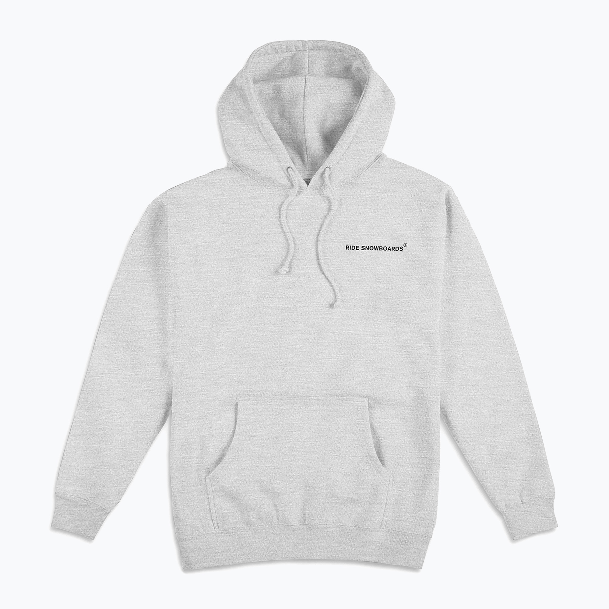 Pánska mikina RIDE Old English Hoody heather grey (Old English Hoody 12H5004.1.3.)