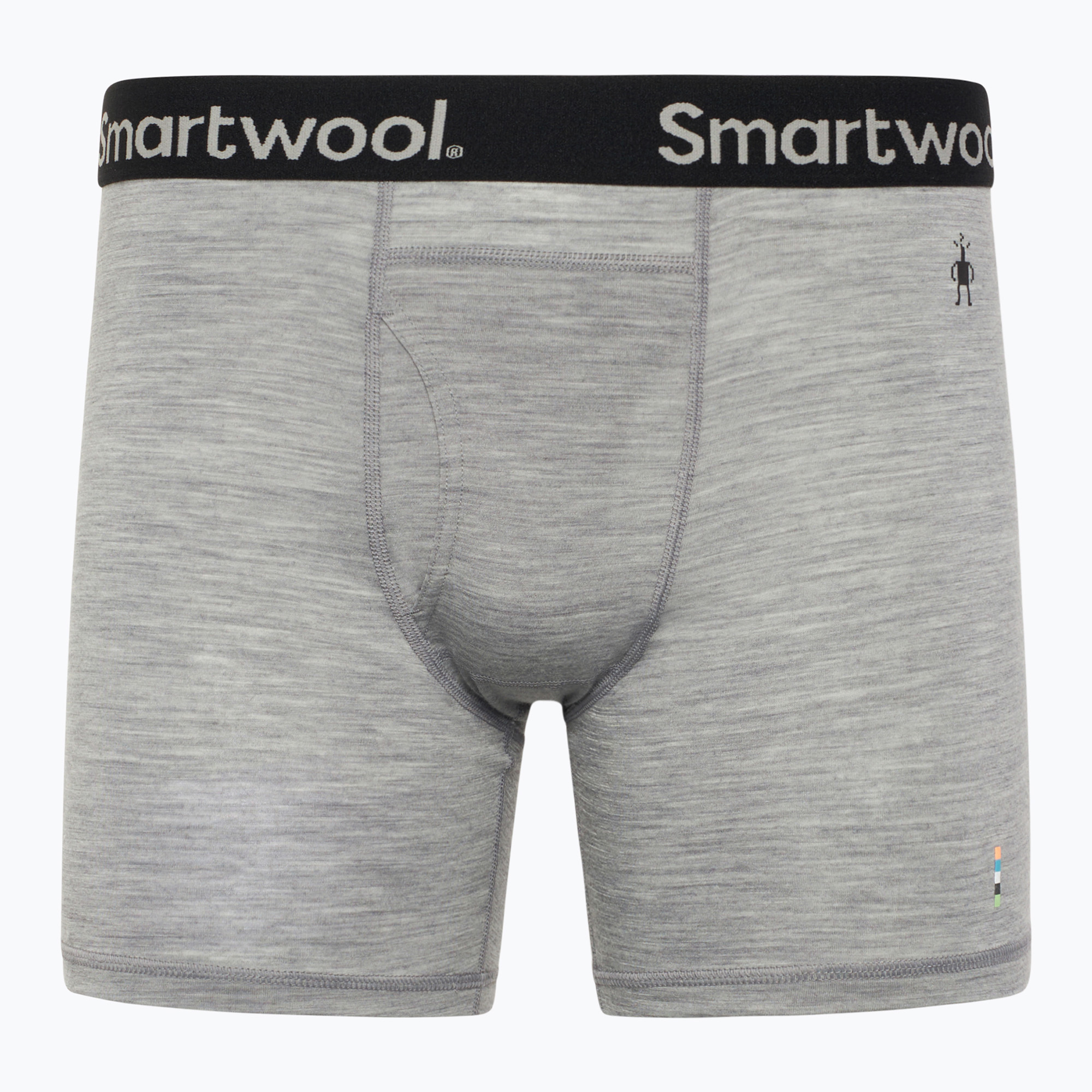 Pánske termo boxerky Smartwool Merino Boxer Brief light gray heather (Merino Boxer Brief Boxed SW016998545)