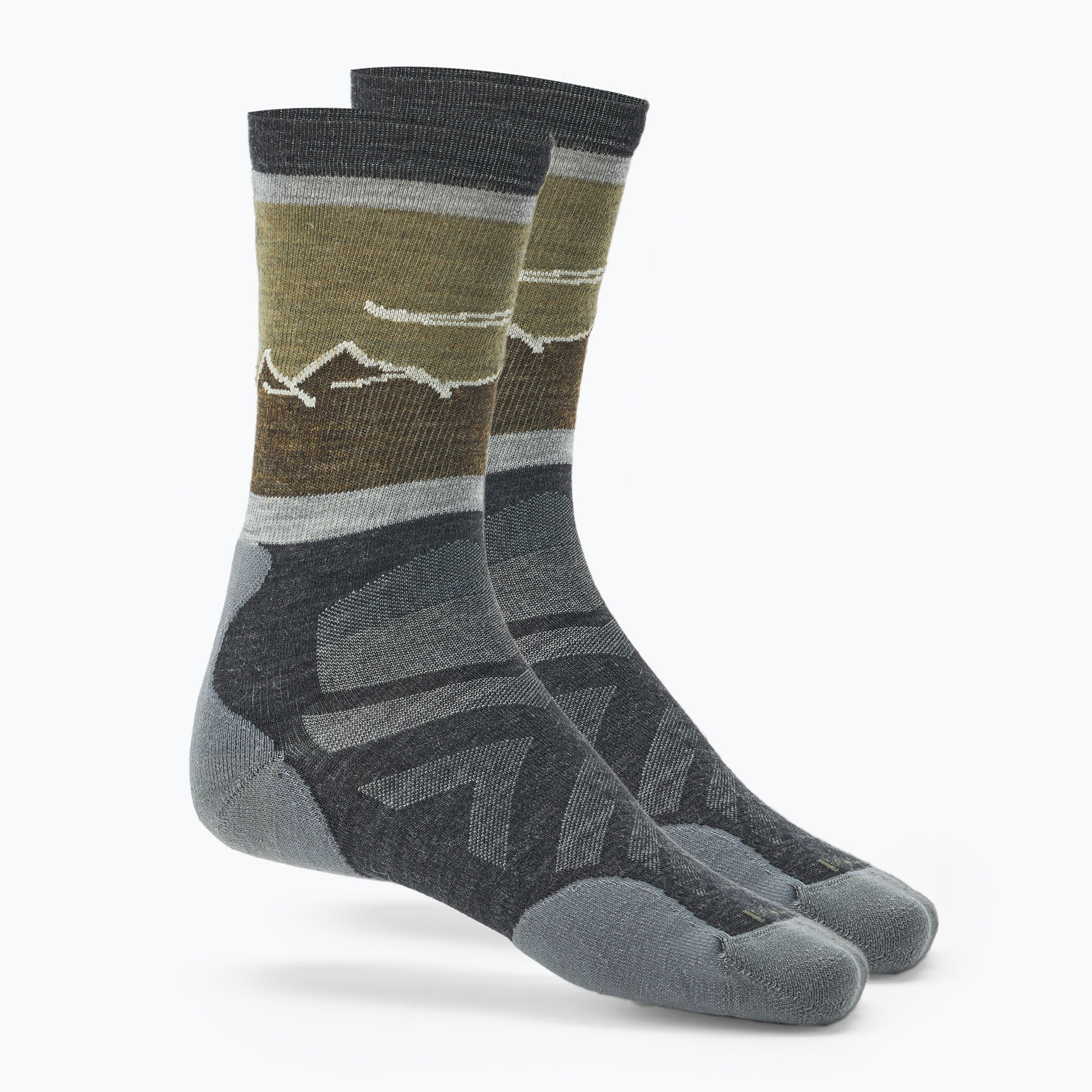 Trekové ponožky Smartwool Athlete Edition Approach Crew charcoal (Athlete Edition Approach Crew 01872-003)