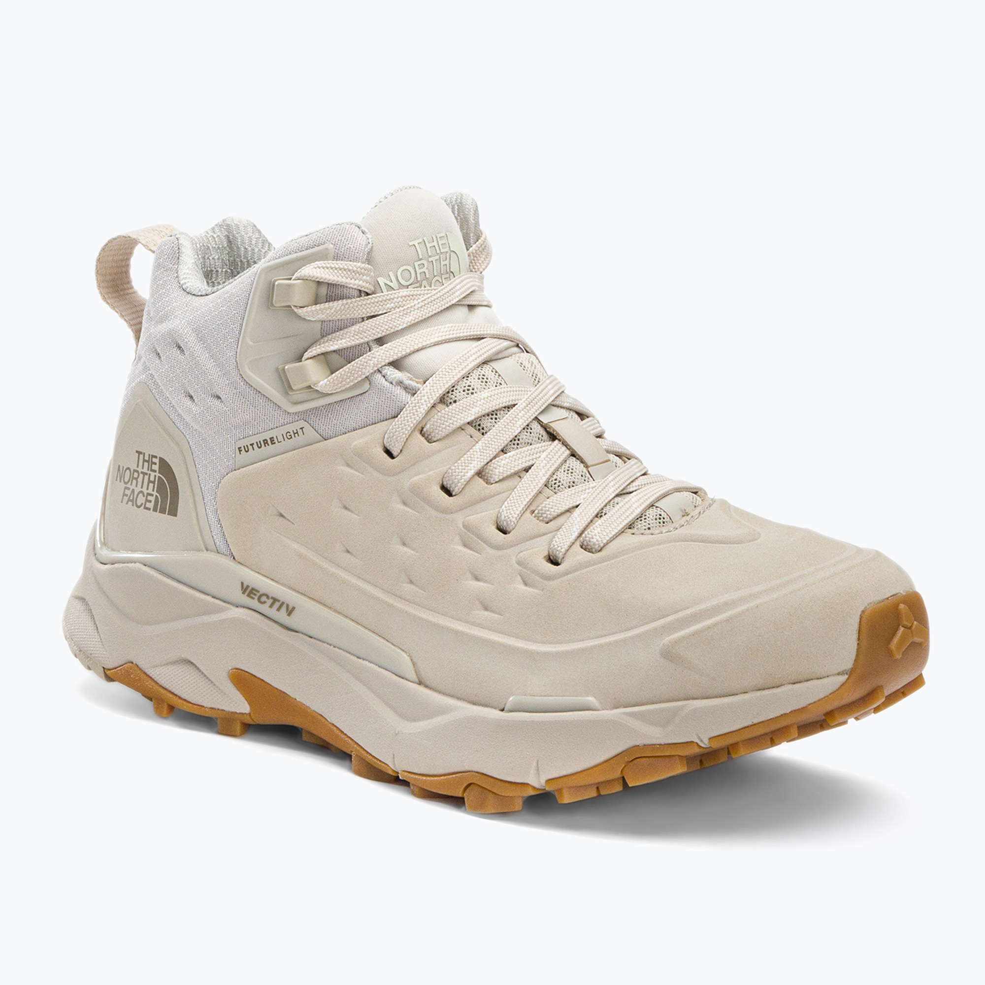 Dámske trekové topánky The North Face Vectiv Exploris Mid Futurelight Lthr beige NF0A5G3A9Z31 (Vectiv Exploris Mid Futurelight Lthr NF0A5G3A9Z31)