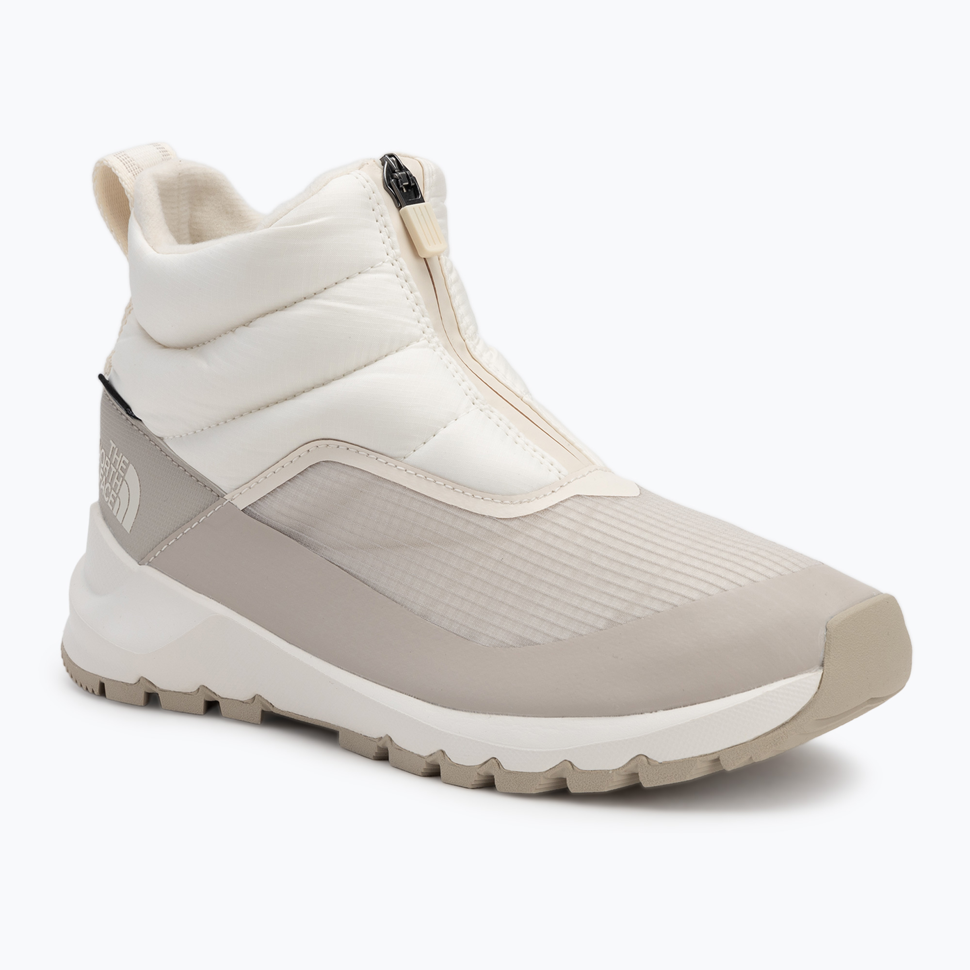Dámske snehule The North Face Thermoball Progressive Zip II Wp gardenia white / silvergrey
