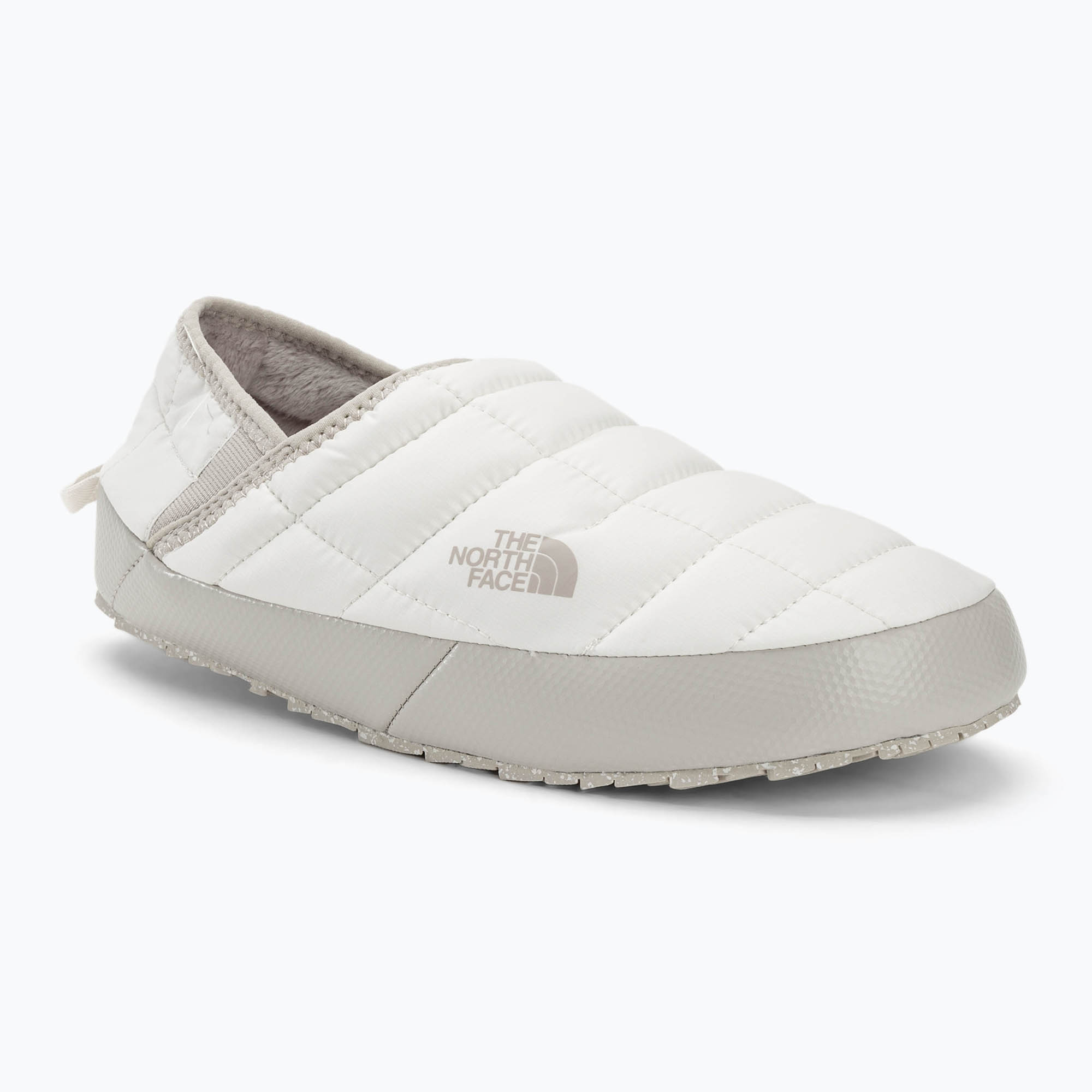 Dámske papuče The North Face Thermoball Traction Mule V gardenia white/silvergrey (Thermoball Traction Mule V NF0A3V1H32F1)