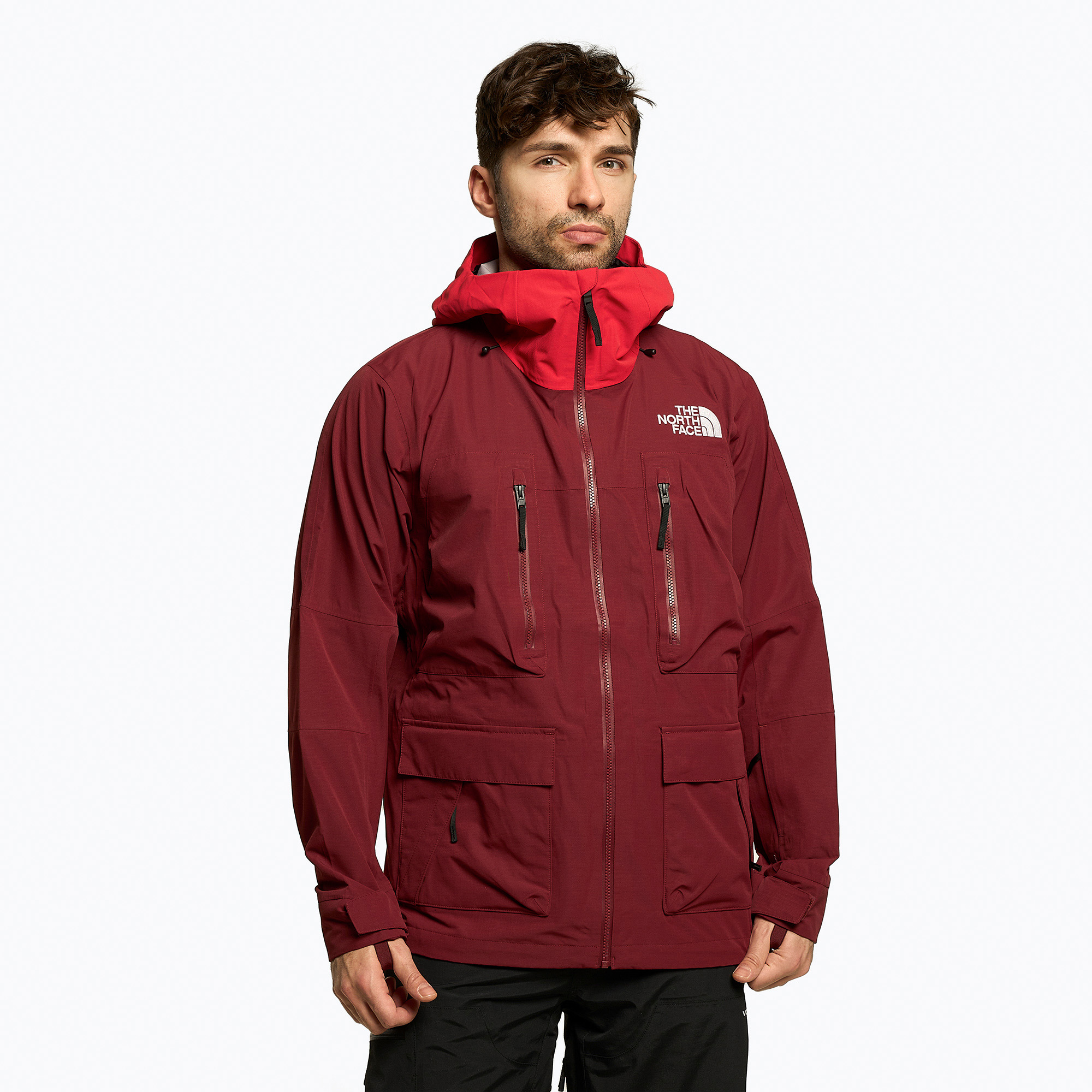 Pánska snowboardová bunda The North Face Dragline red NF0A5ABZD0D1 (Dragline NF0A5ABZD0D1)