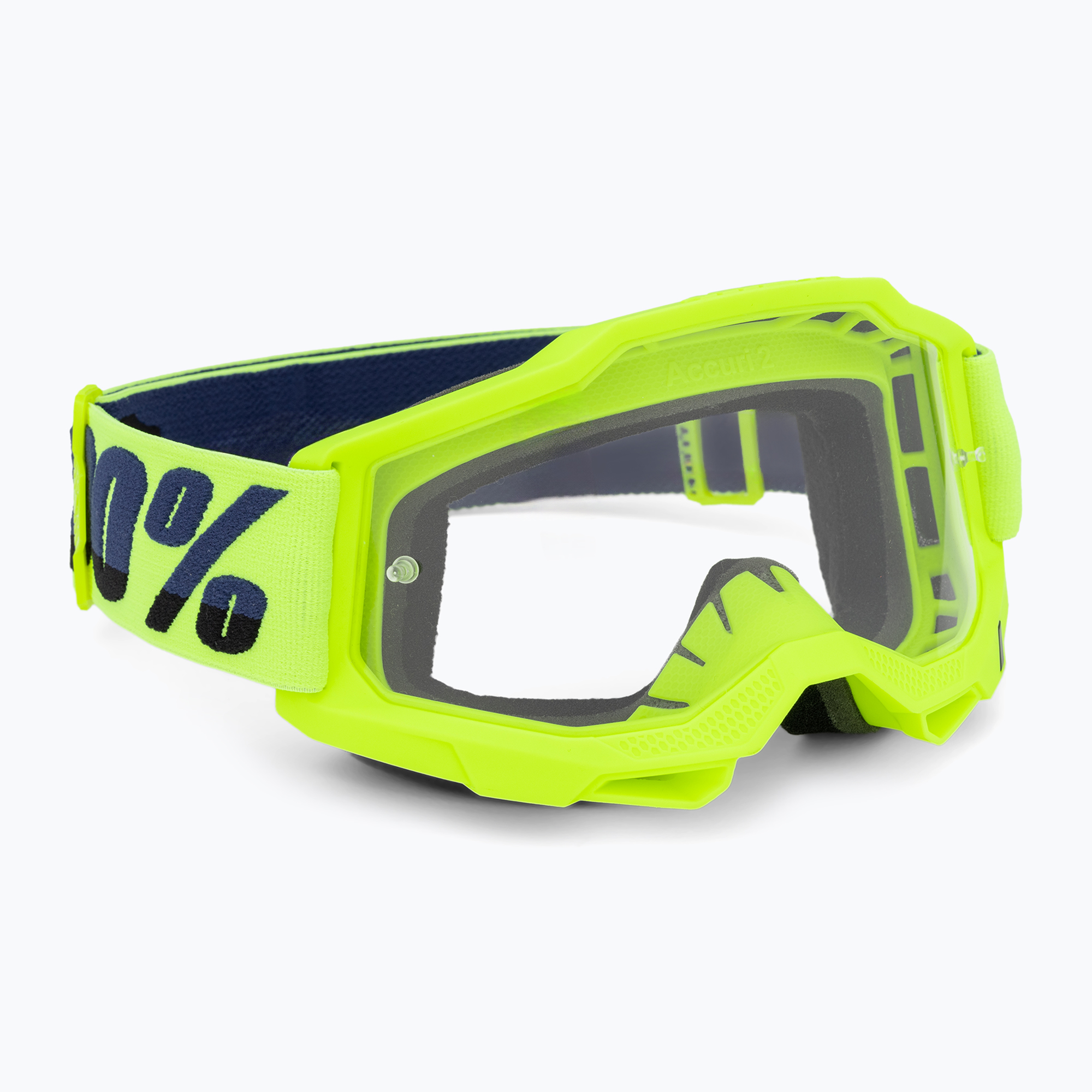 Cyklistické okuliare 100% Accuri 2 fluo/yellow/clear (Accuri 2 50013-00003)