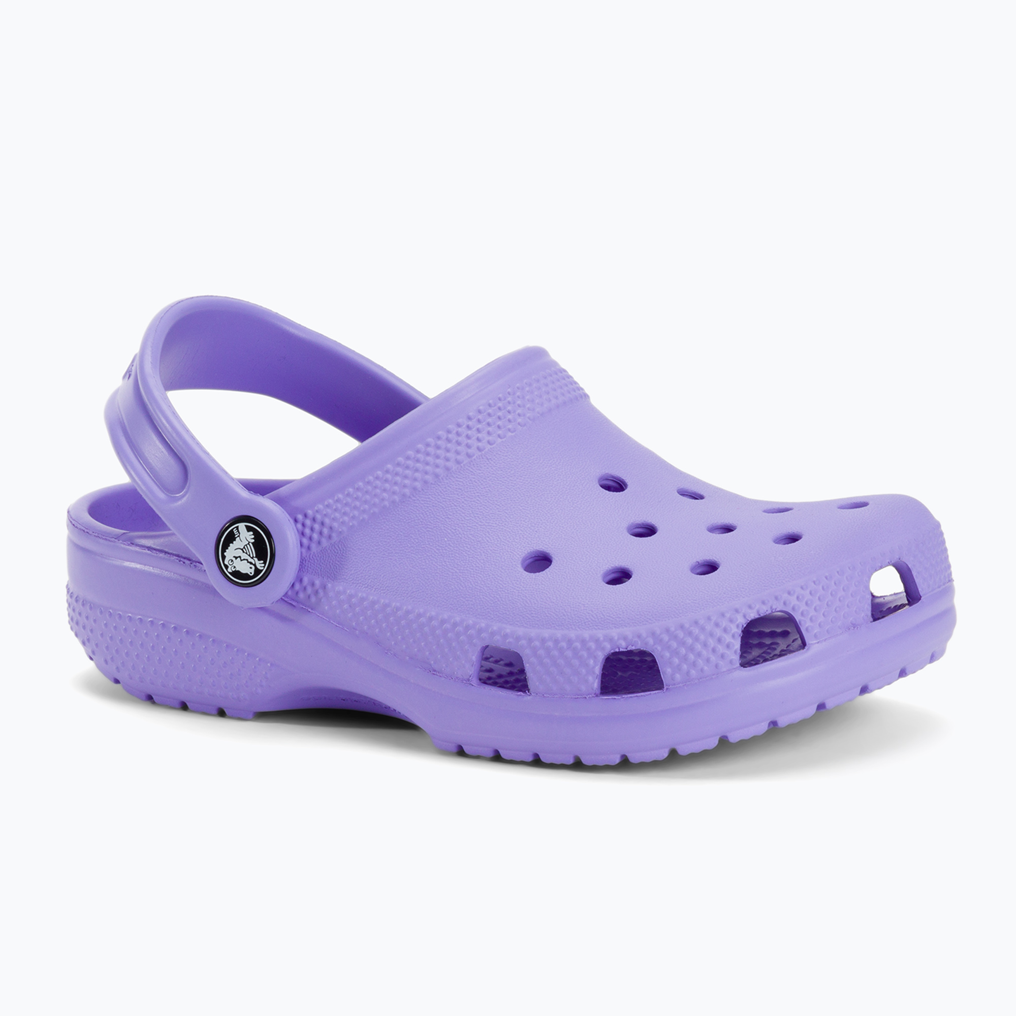 Detské digitálne fialové žabky Crocs Classic Clog (Classic Clog Kids 206991-5PY)