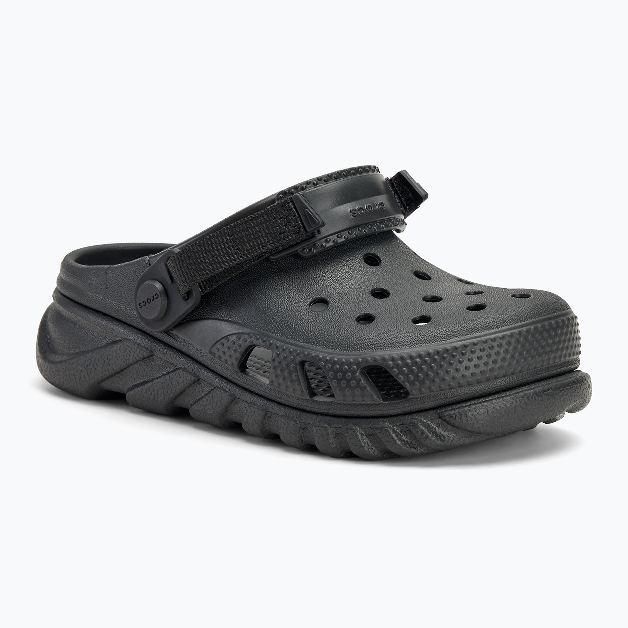 Detské šľapky Crocs Duet Max II Clog Kids black (Duet Max II Clog Kids 208774-001)