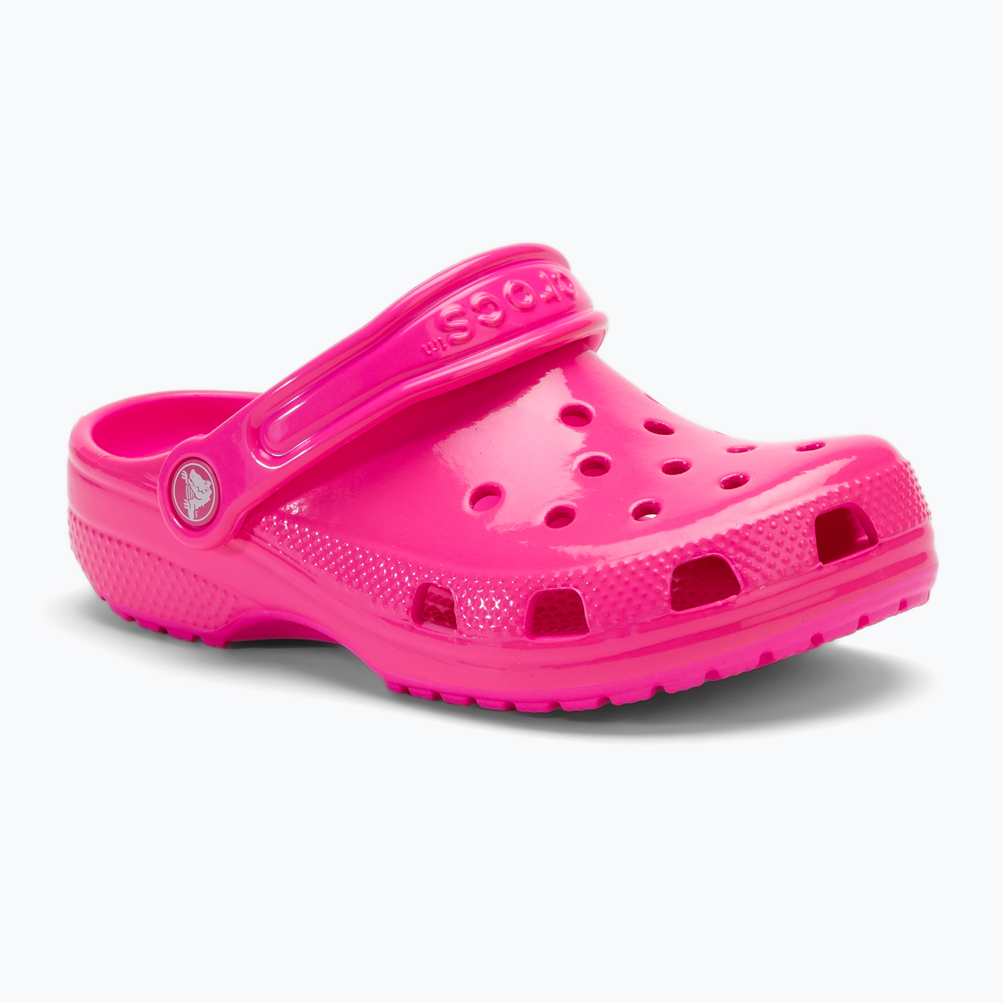 Detské šľapky Crocs Classic Neon Highlighter Clog pink crush (Classic Neon Highlighter Clog 209570-6TW)