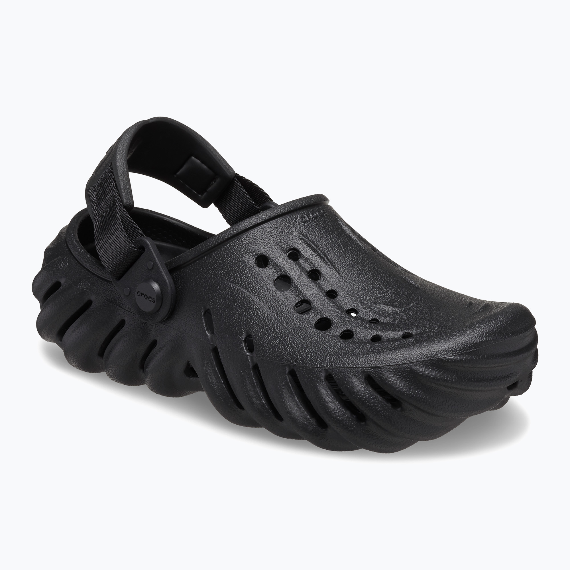 Detské žabky Crocs Echo Clog black (Echo Clog Kids 208190-001)